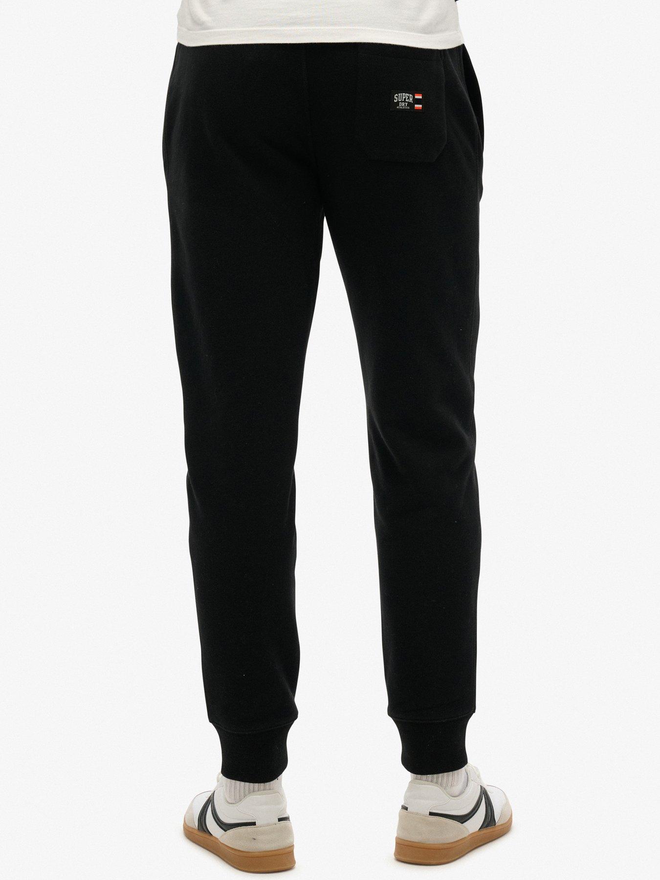 stillFront image of superdry-essential-logo-joggers-black