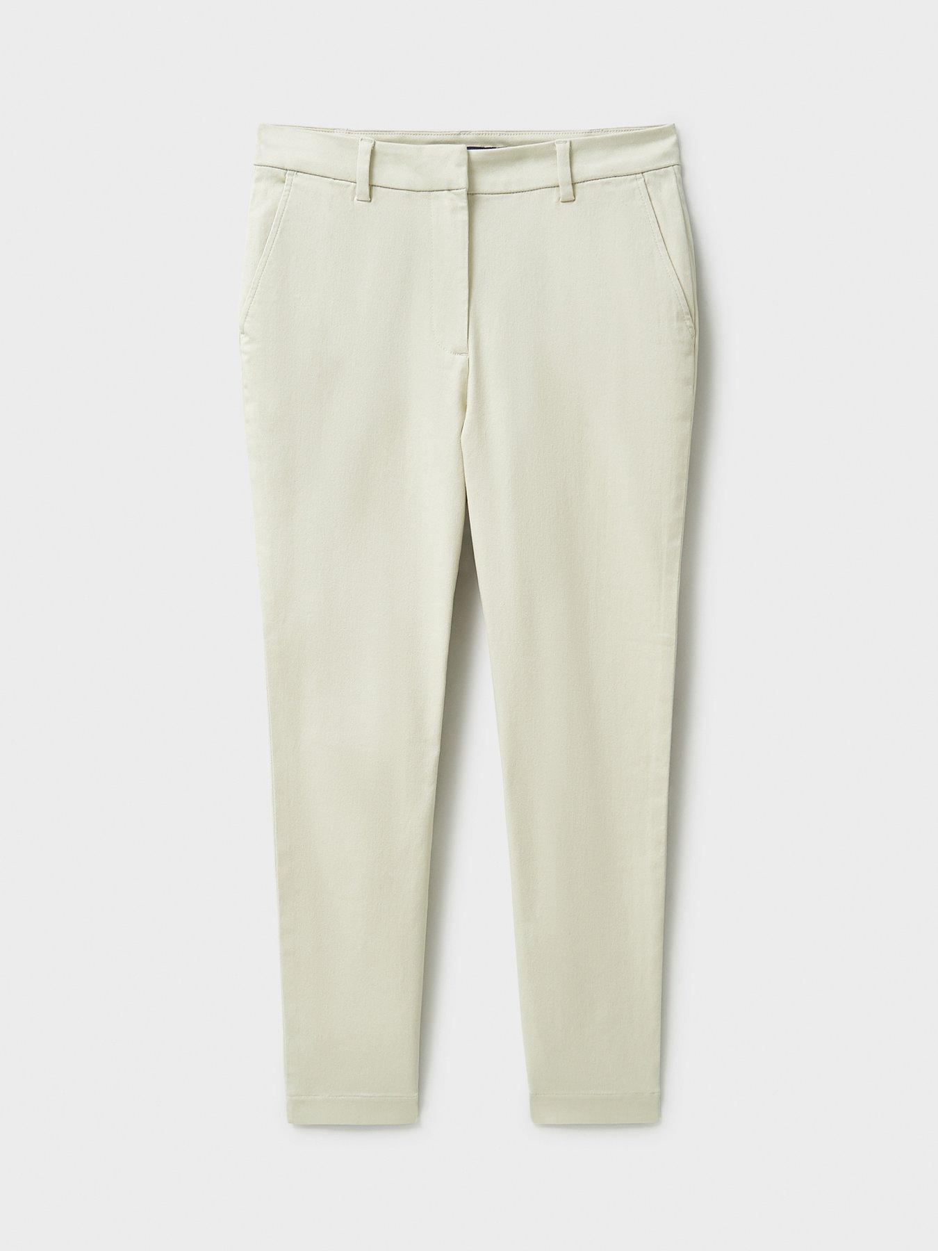 Image 5 of 5 of Crew Clothing Capri Chinos - Beige