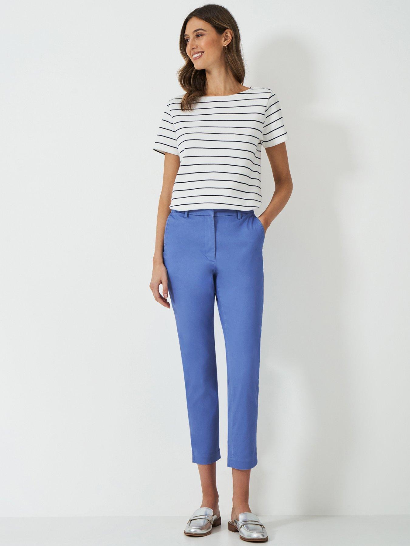 undefined Capri Chinos - Blue