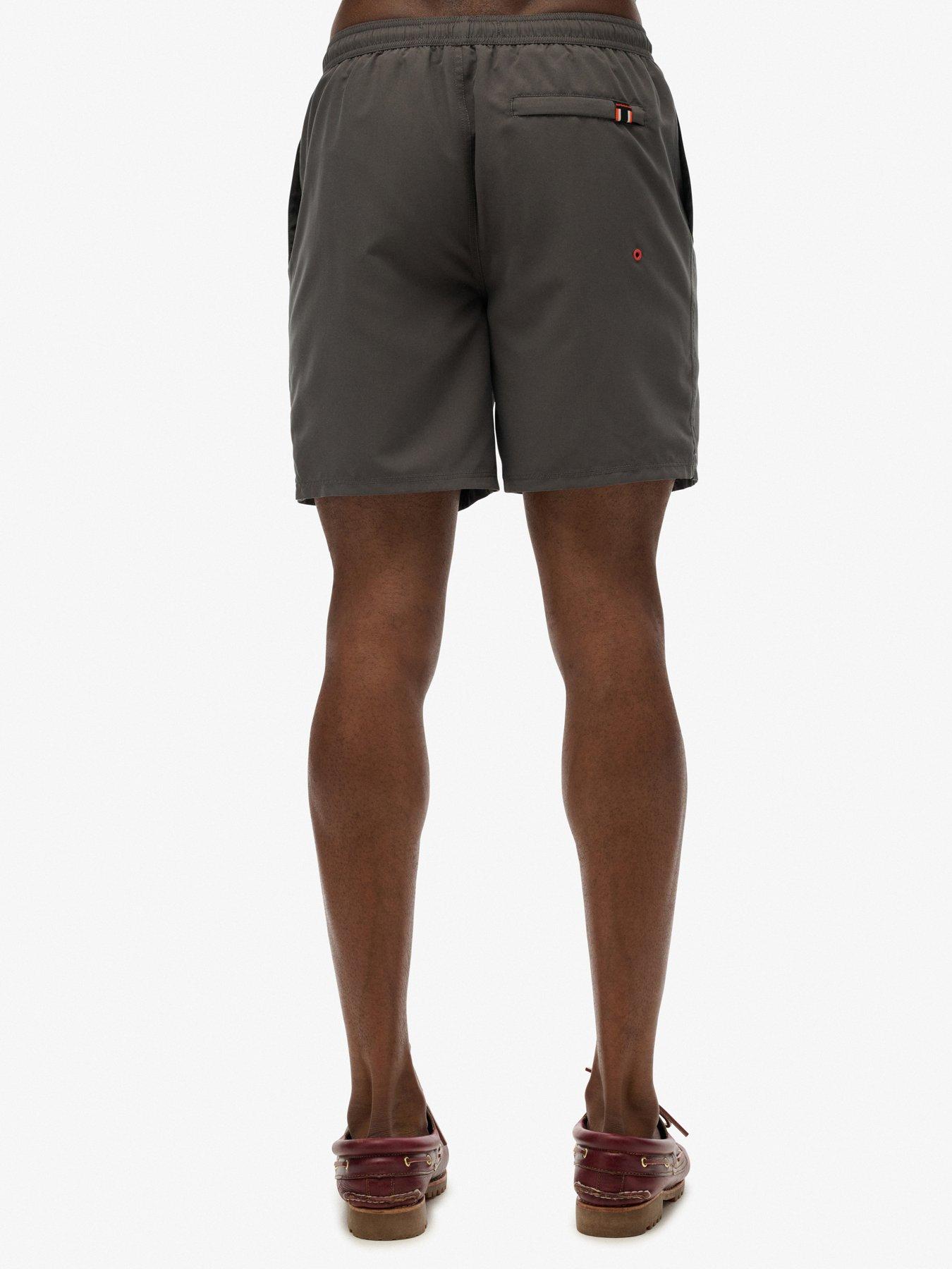 Image 2 of 6 of Superdry Sport Graphic 17 Swim Shorts - Grey
