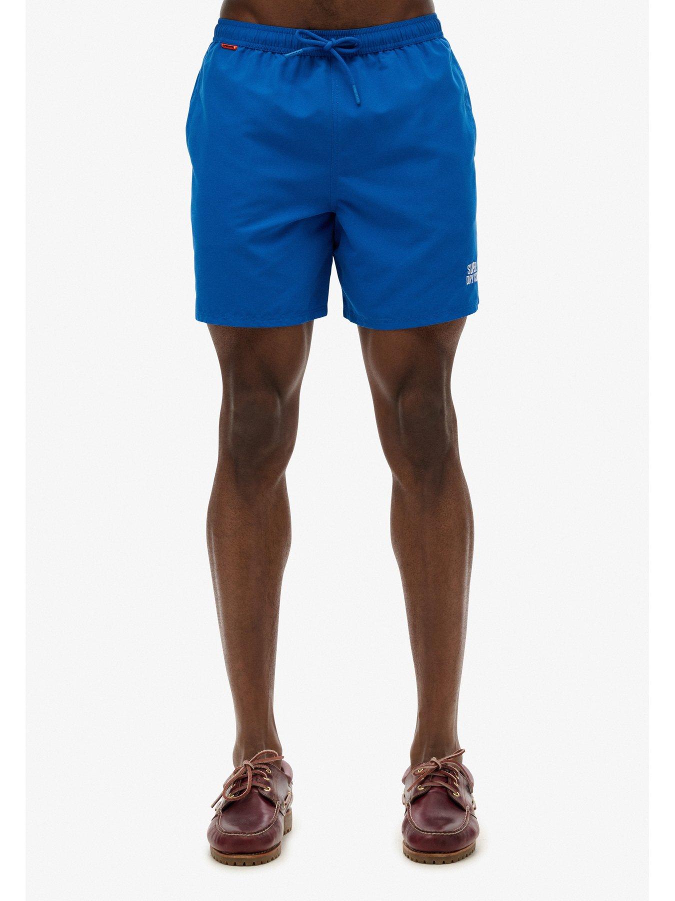 Image 1 of 6 of Superdry Essential 17 Swim Shorts - Blue