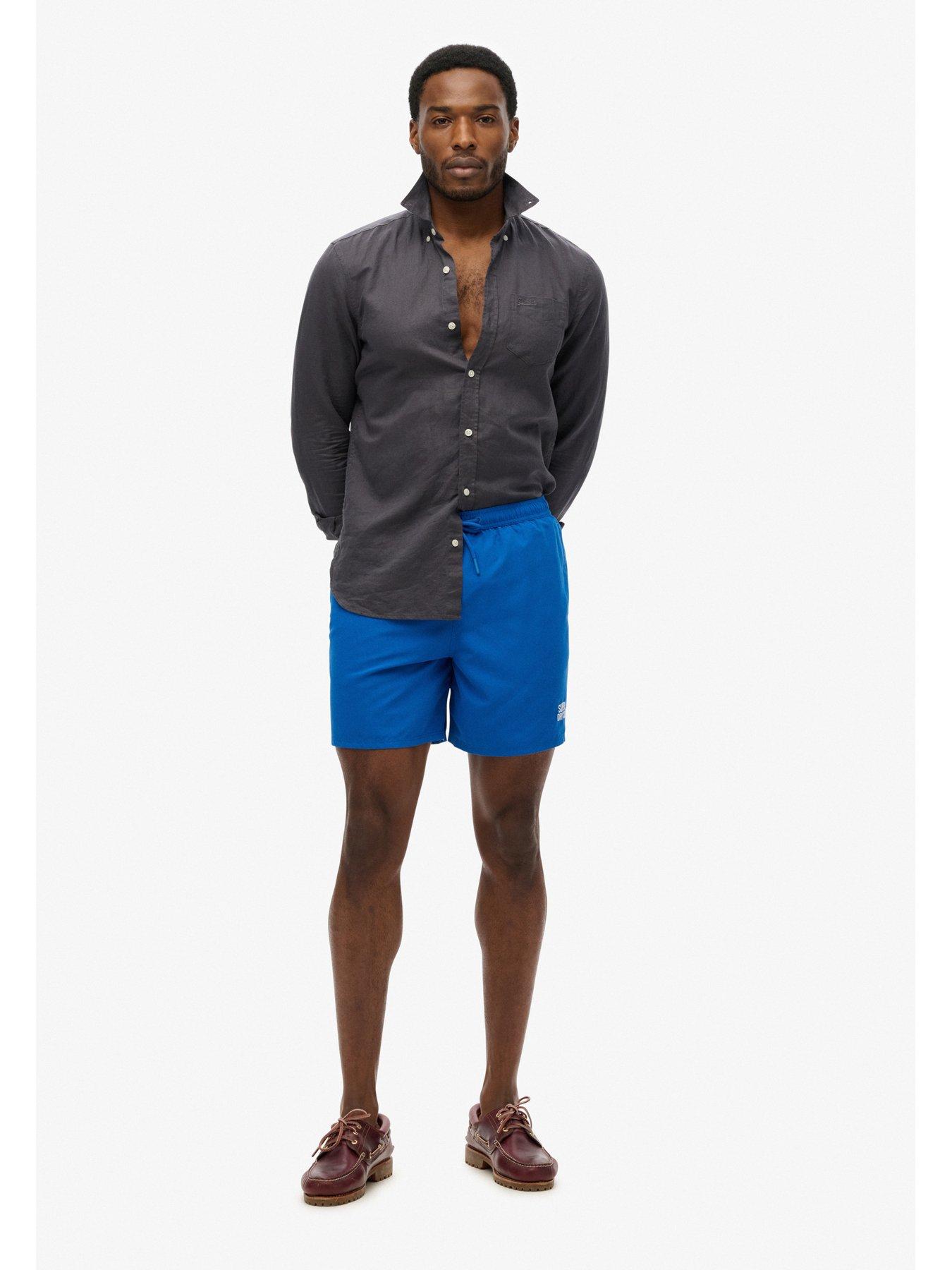 Image 3 of 6 of Superdry Essential 17 Swim Shorts - Blue