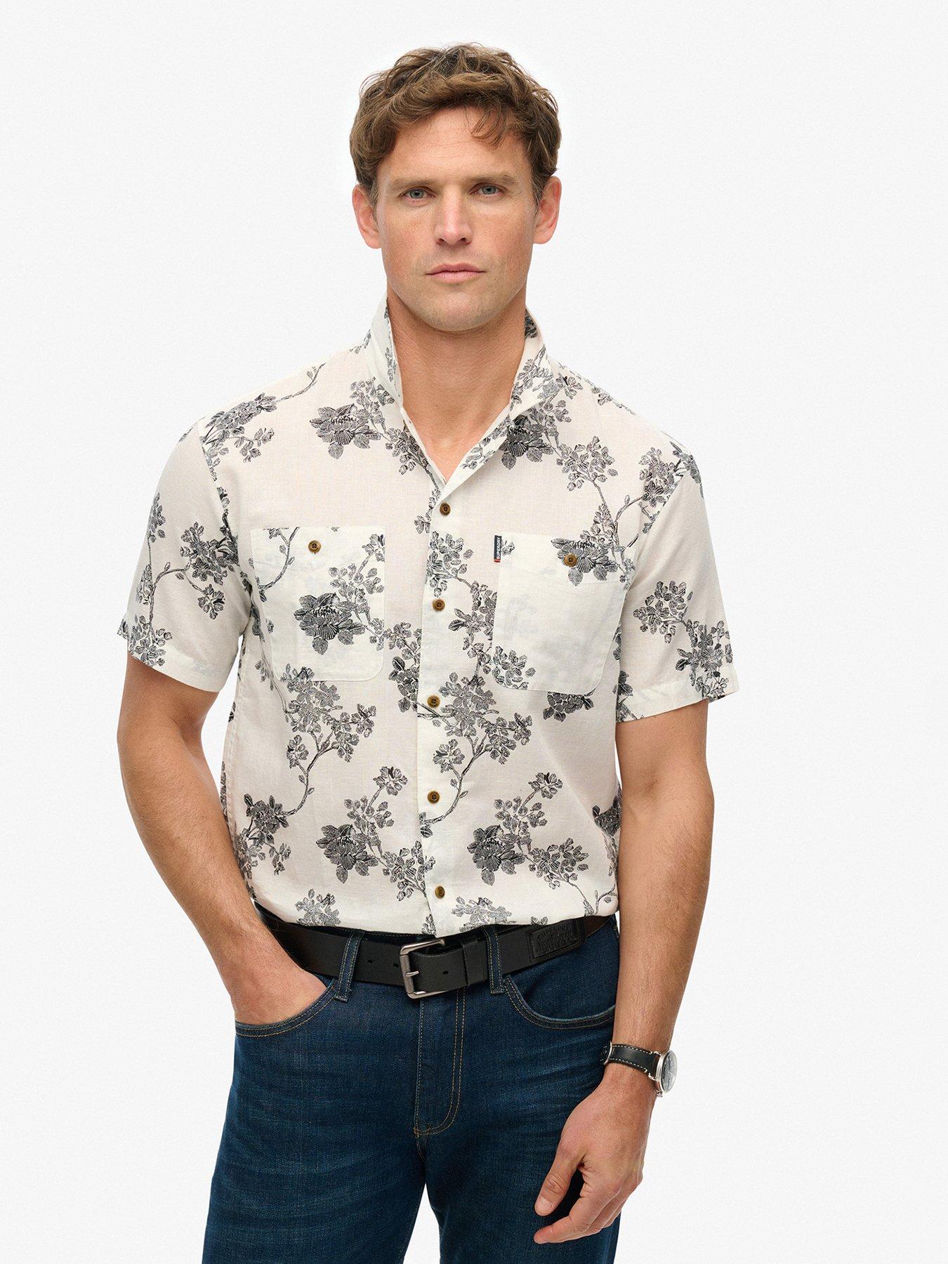 undefined Shorts Sleeve Beach Shirt - Multi