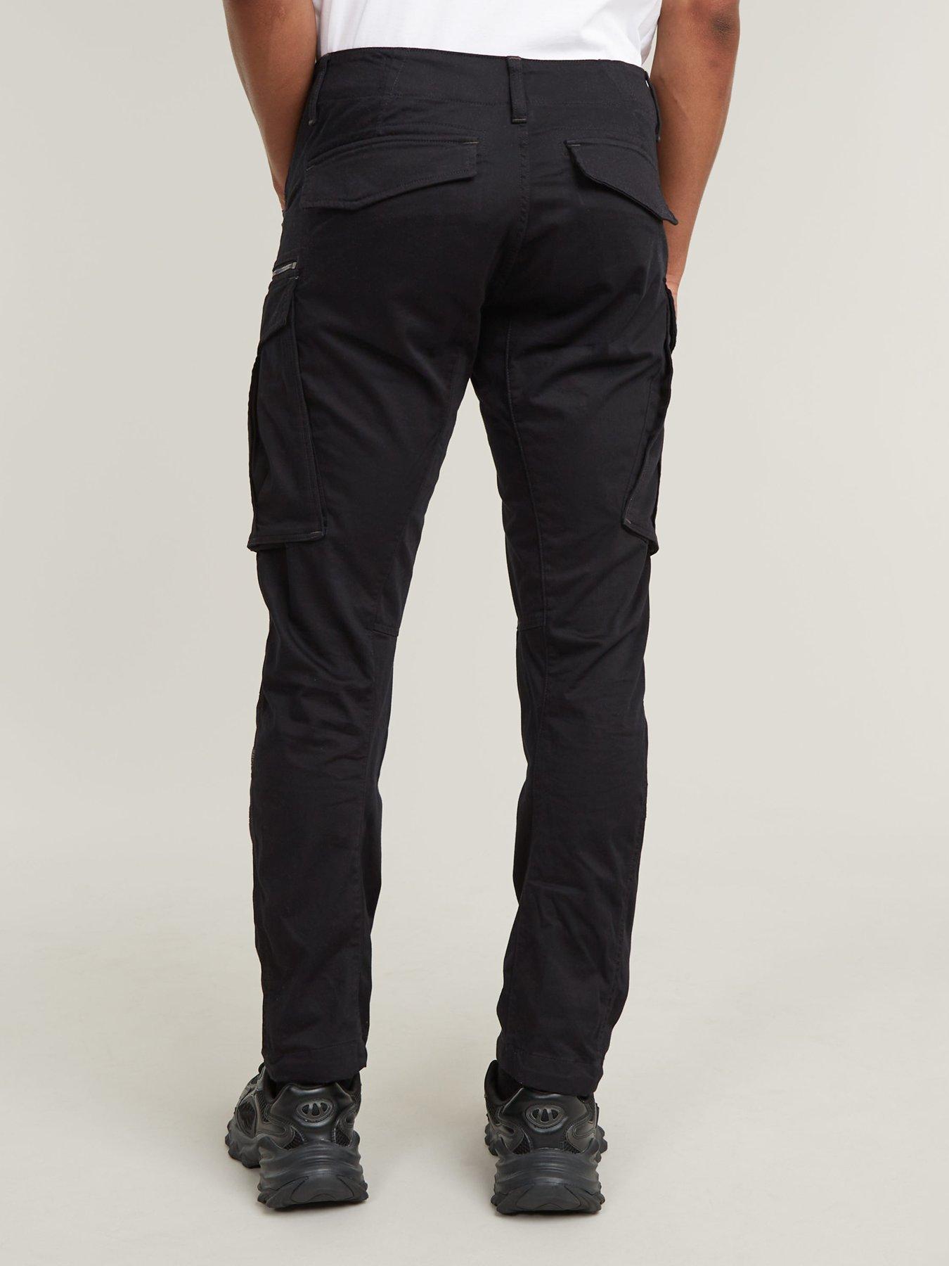Image 2 of 5 of G-Star RAW G Star Rovic Zip 3D Regular Tapered Jeans - Black