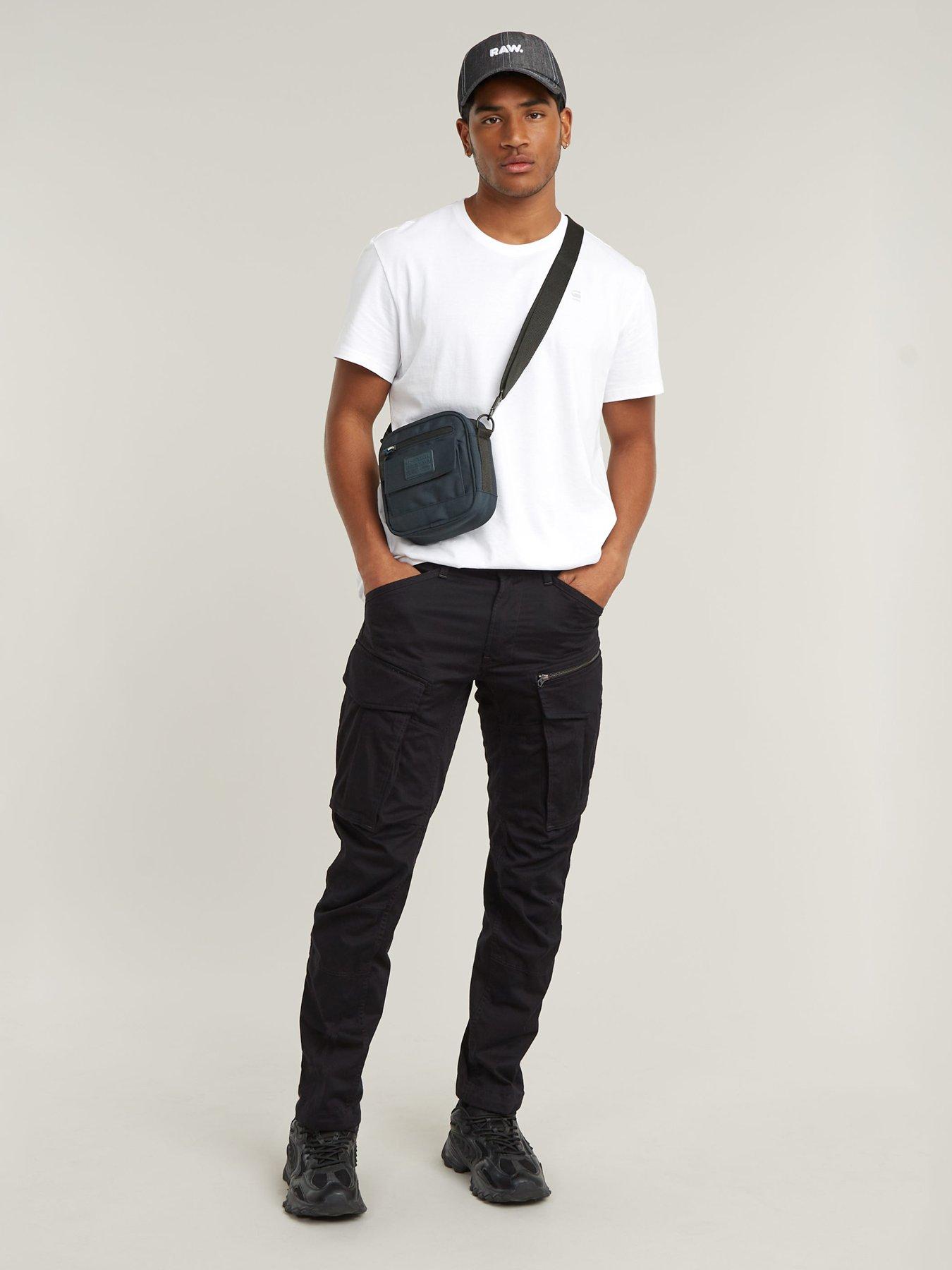 Image 3 of 5 of G-Star RAW G Star Rovic Zip 3D Regular Tapered Jeans - Black