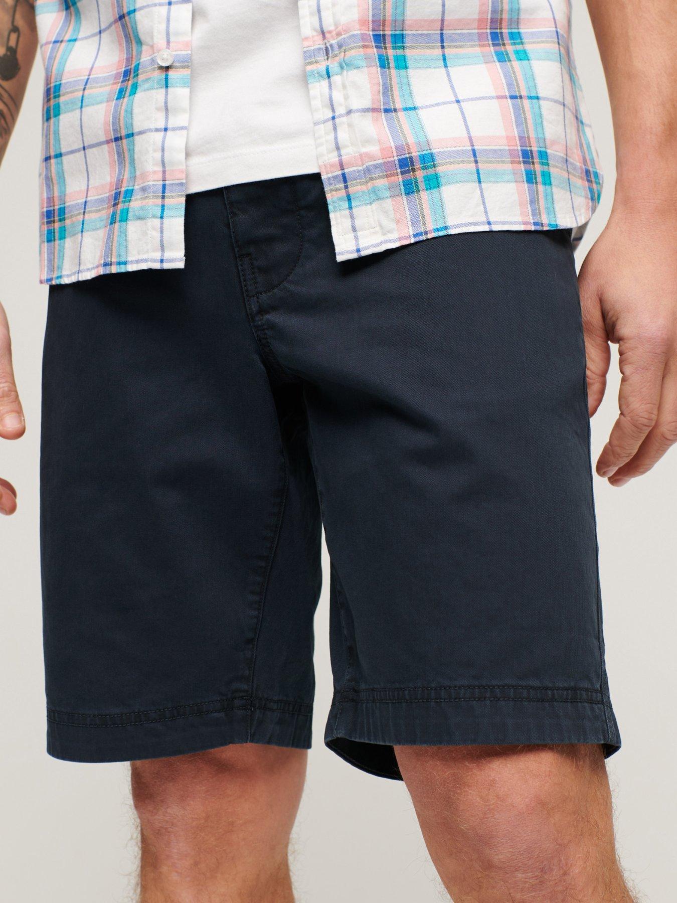 undefined Officer Chino Shorts - Navy