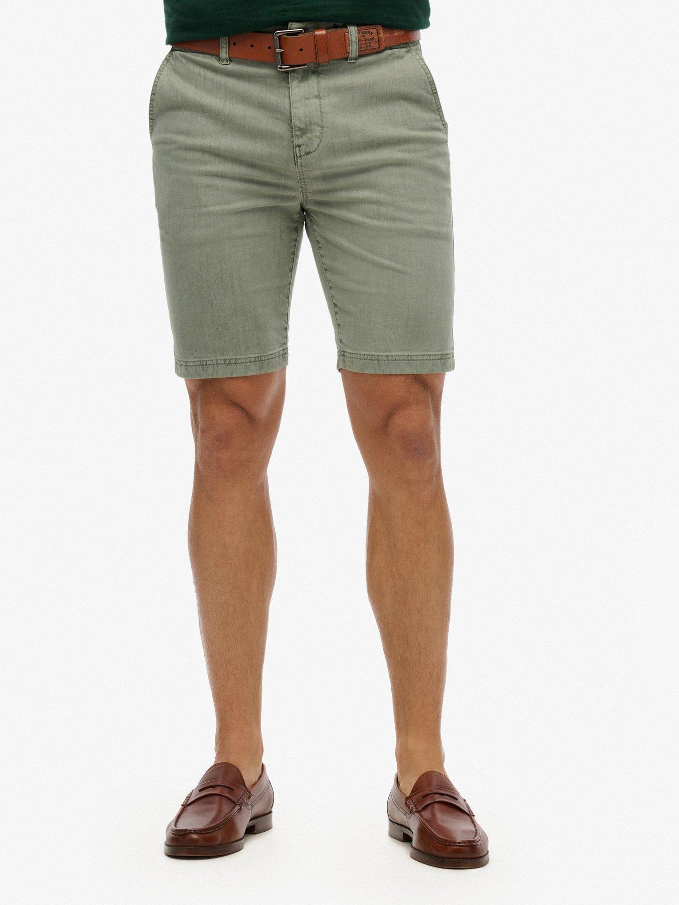 undefined Officer Chino Shorts - Green