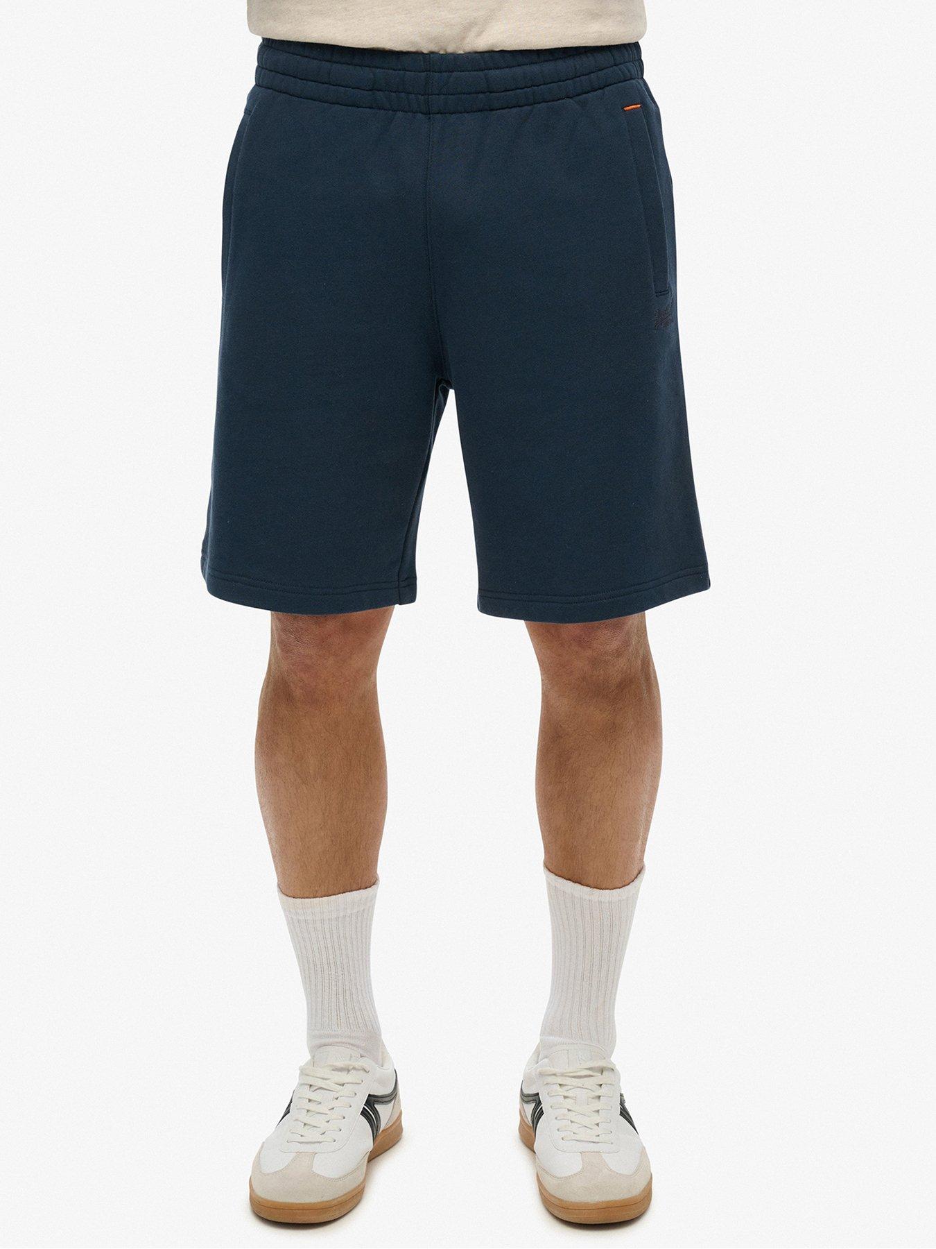 undefined Essential Logo Jersey Shorts - Navy