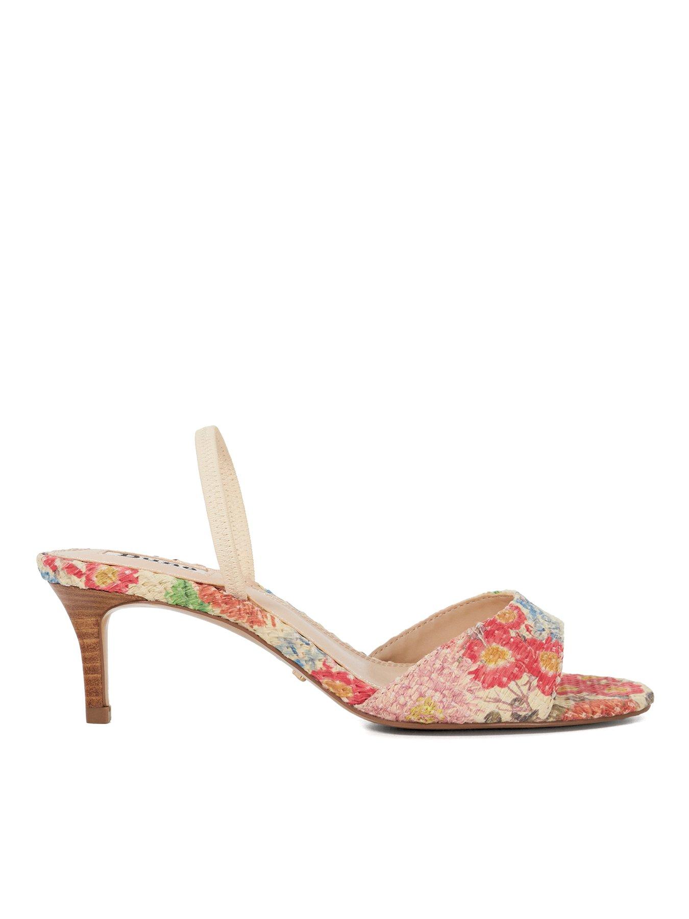 undefined Madelines Hotfix Ankle Strap Heels - Multi