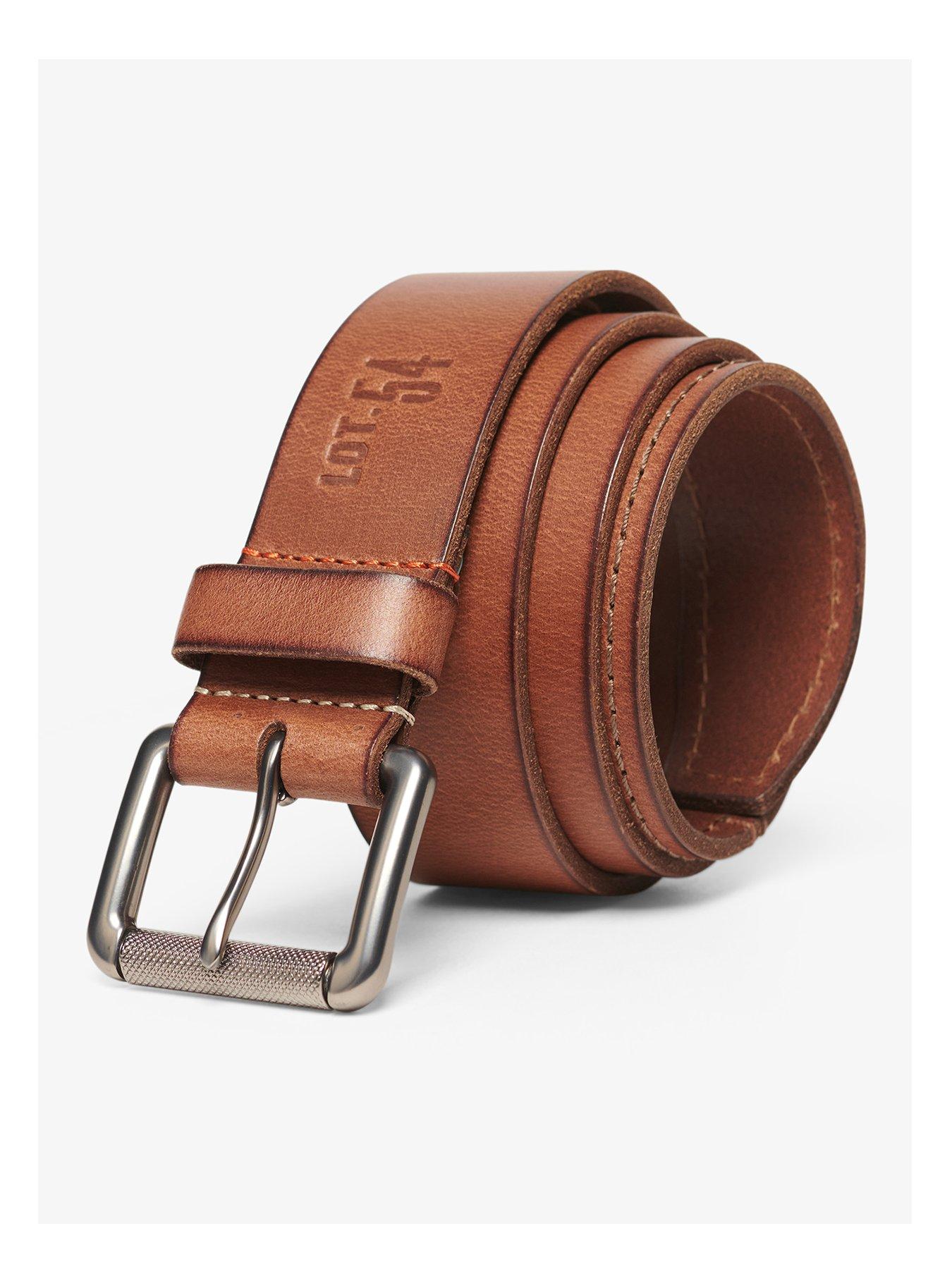 undefined Badgeman Leather Belt -Brown