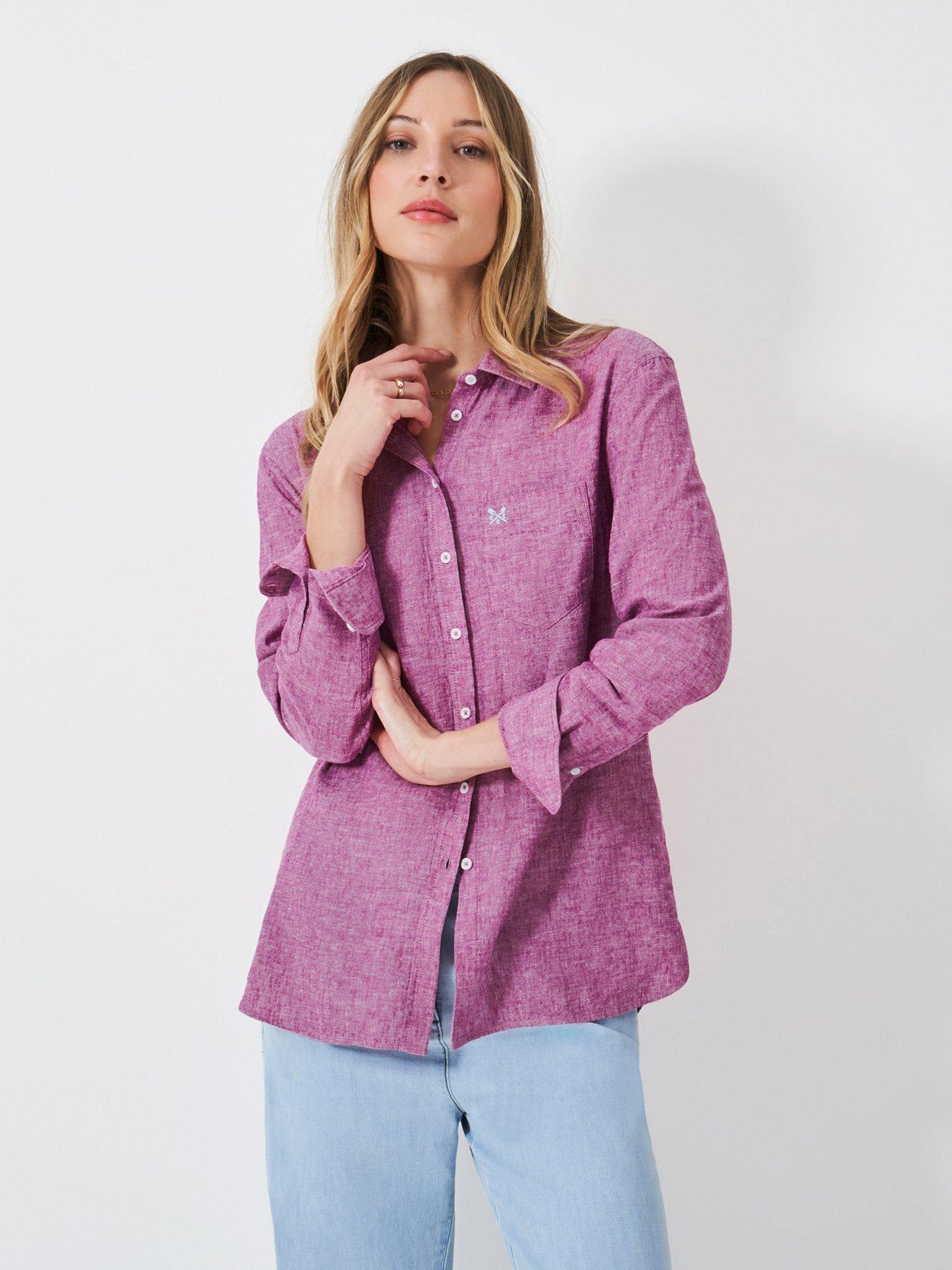 undefined Linen Blend Shirt