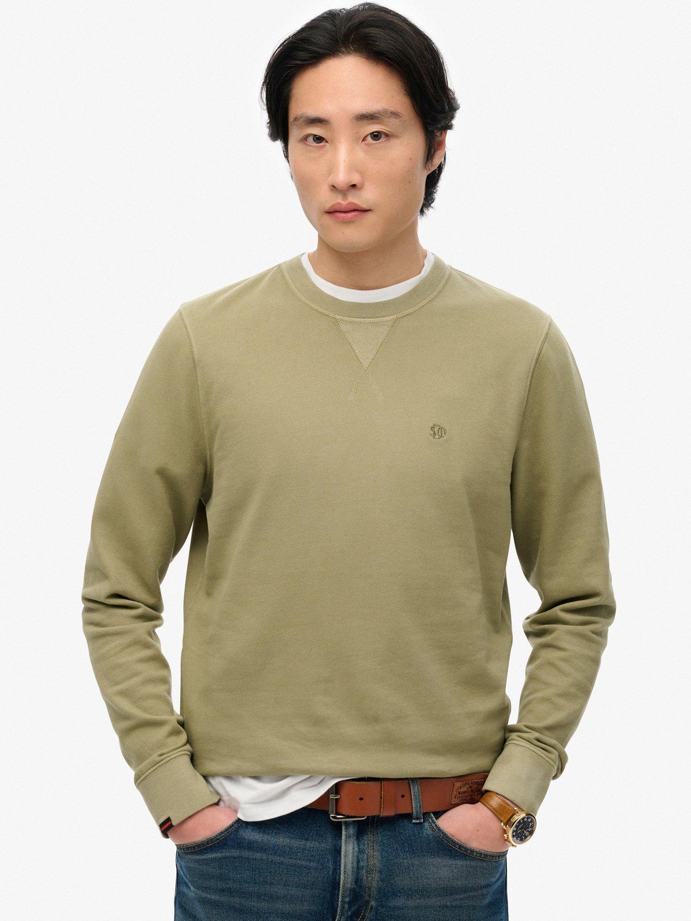 undefined Classic Essential Crew Sweat - Green