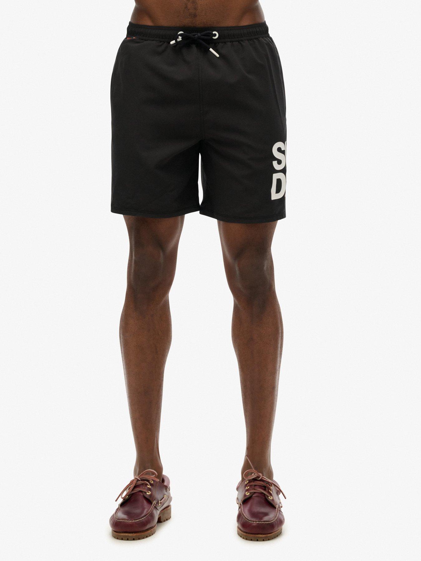undefined Sportswear Logo 17 Swim Shorts - Black