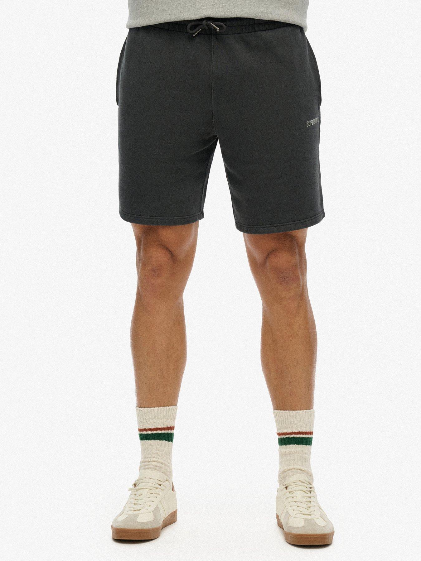 undefined Micro Logo Shorts - Black
