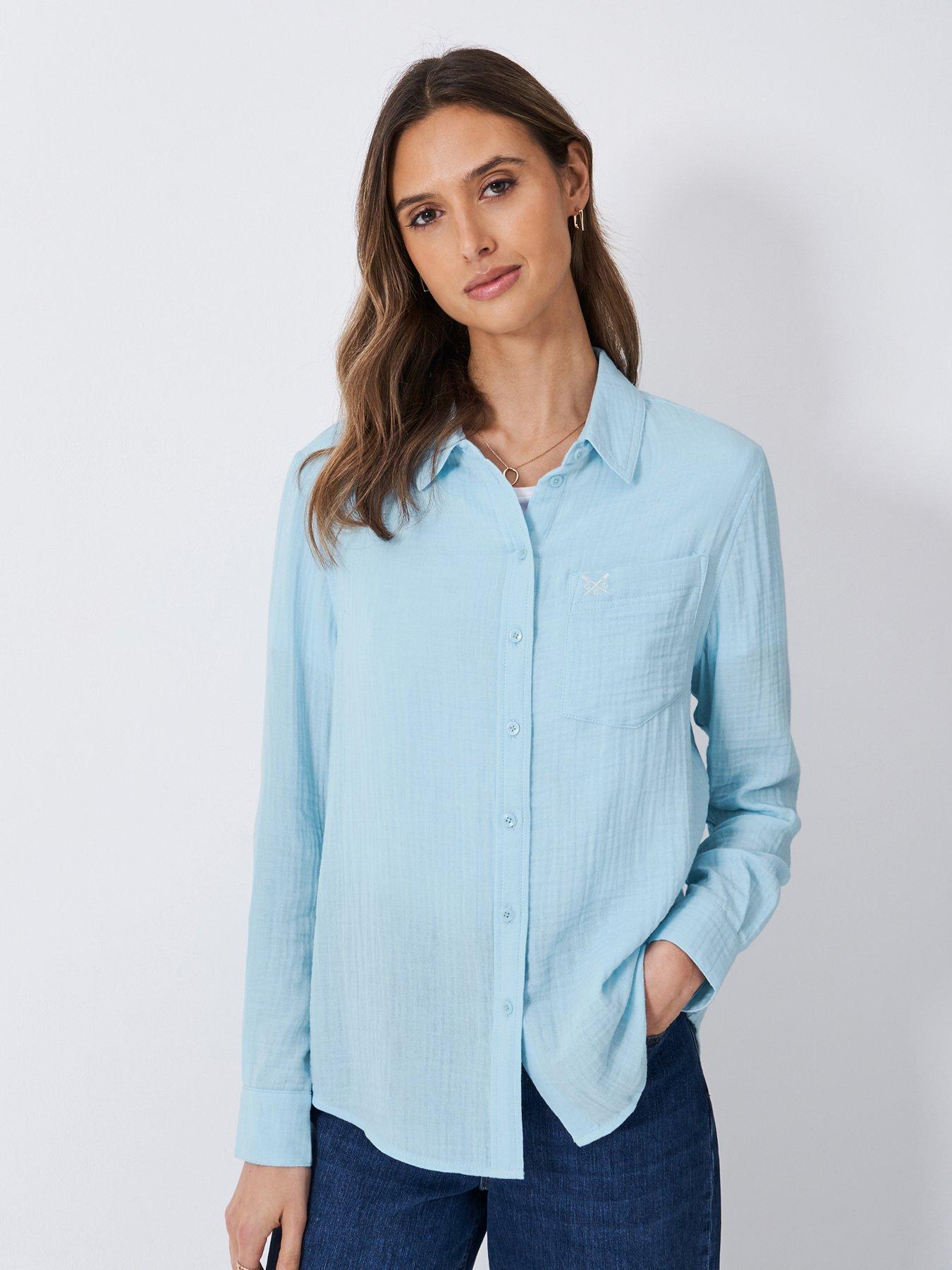 undefined Harlie Relaxed Shirt - Blue