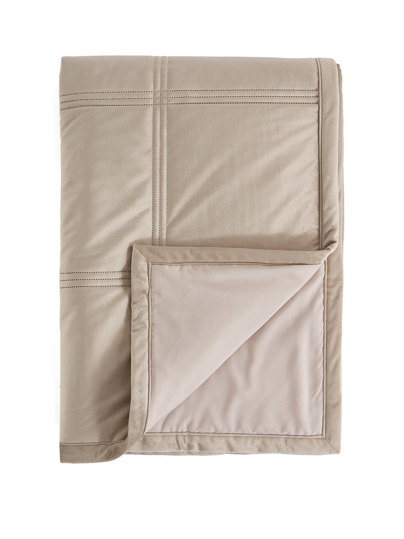 Image 2 of 5 of Very Home Luxe Velvet Bedspread 165x240cm