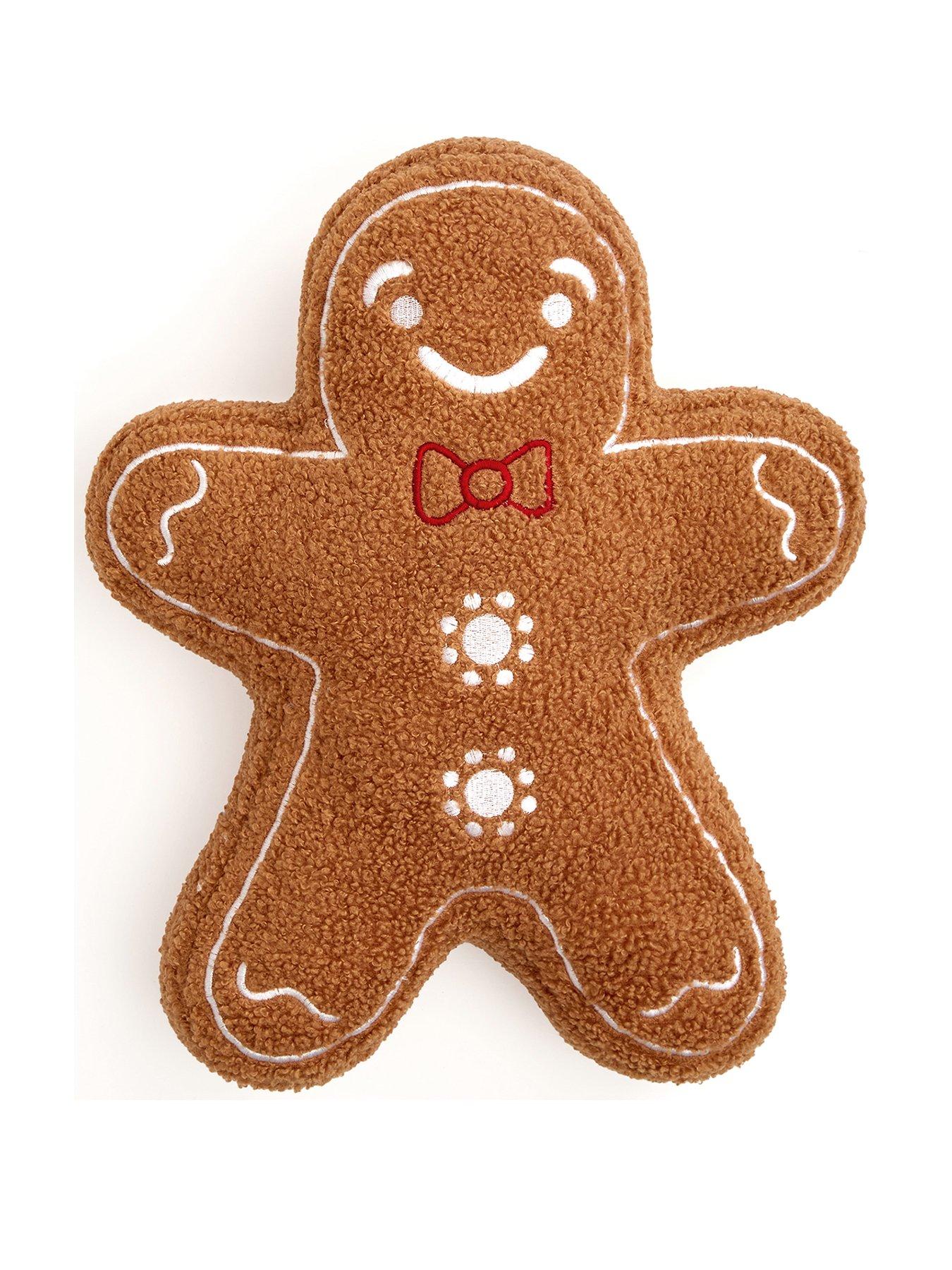 Image 2 of 3 of The Very Collection Gingerbread Man&nbsp;Shaped Cushion