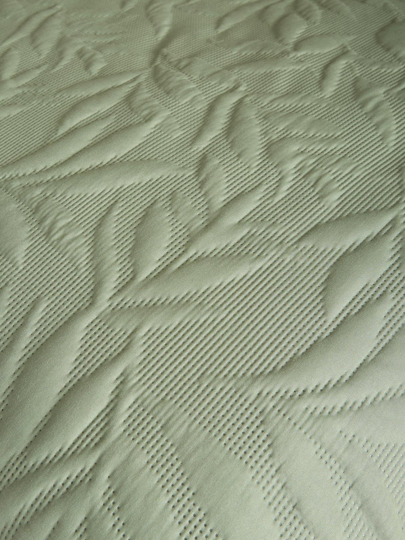 Image 5 of 5 of Very Home Leaf Pinsonic Bedspread 240x260cm