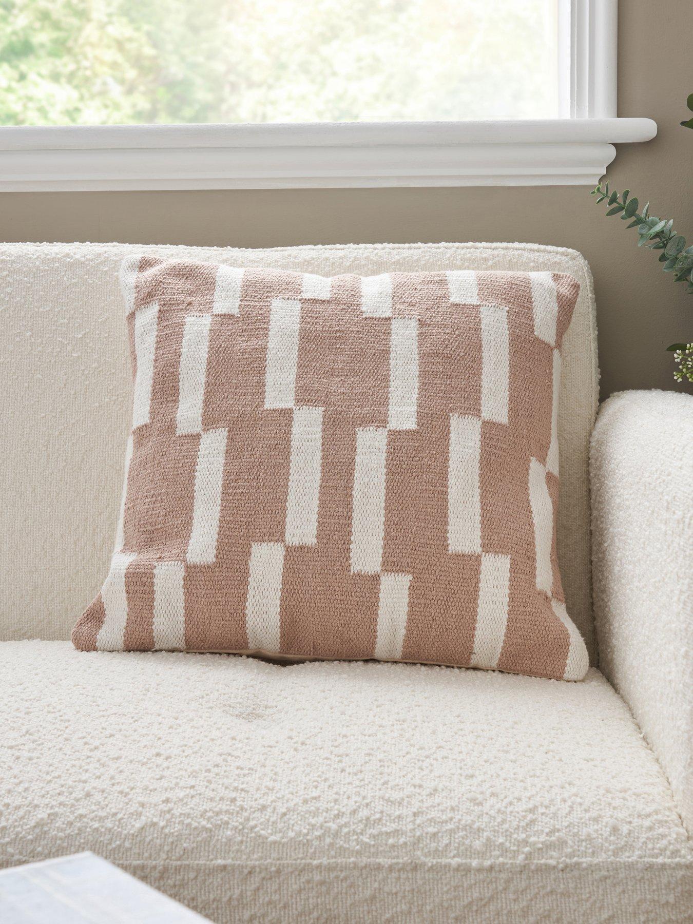 The Very Collection Woven Blocks Cushion