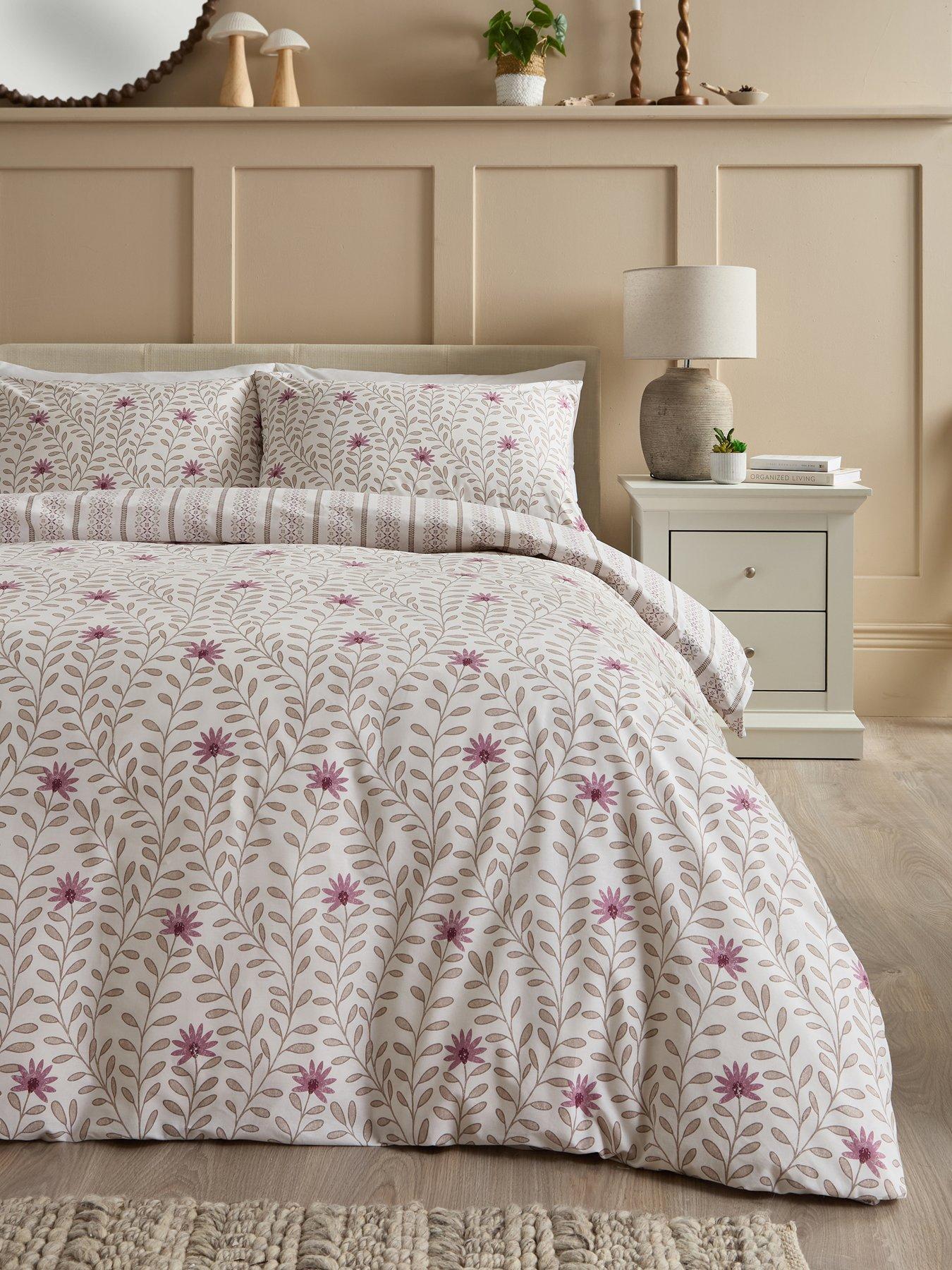 Very Home Rustic Harmony Floral Print Duvet Cover Set