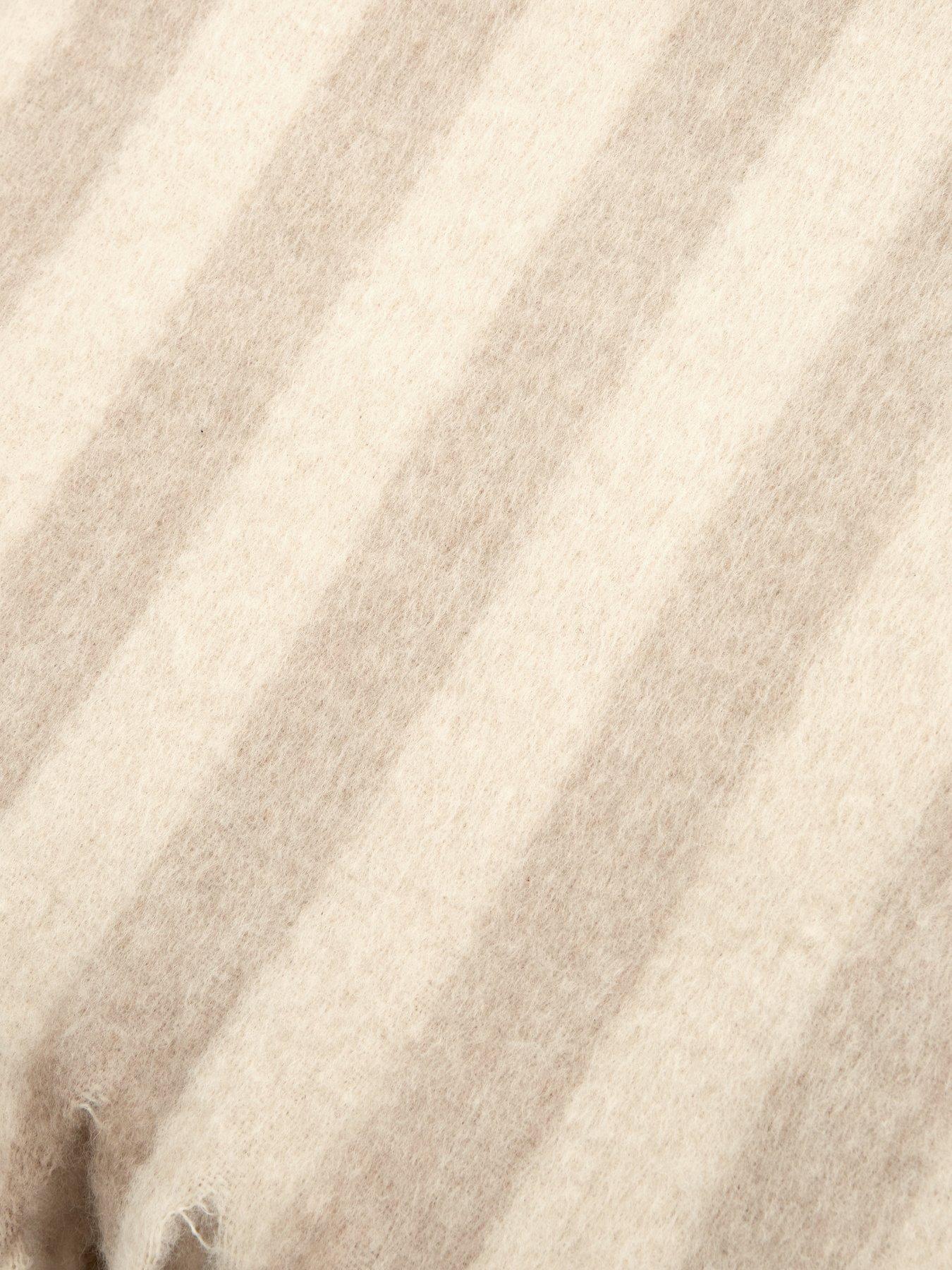Image 3 of 4 of The Very Collection Super Soft Wool Blend Stripe Throw 130x150cm