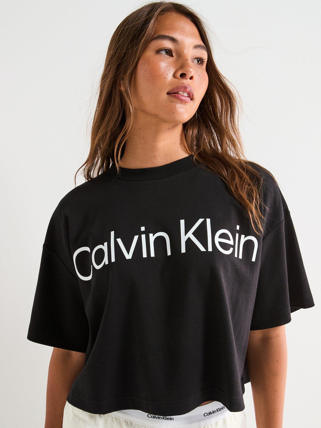 undefined A-Ss Boxy Logo Graphic T-Shirt - Black
