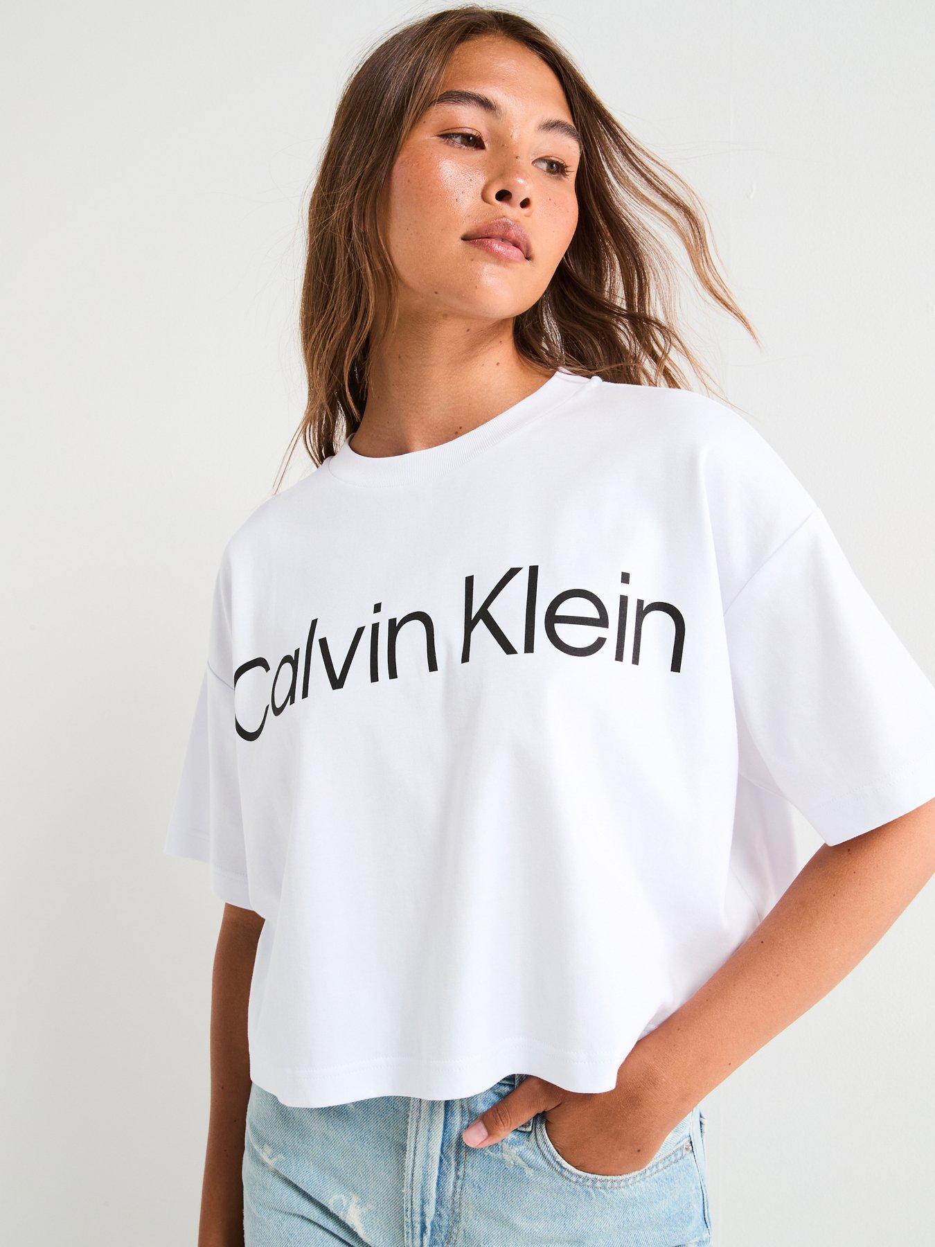 undefined A-Ss Boxy Logo Graphic T-Shirt - White