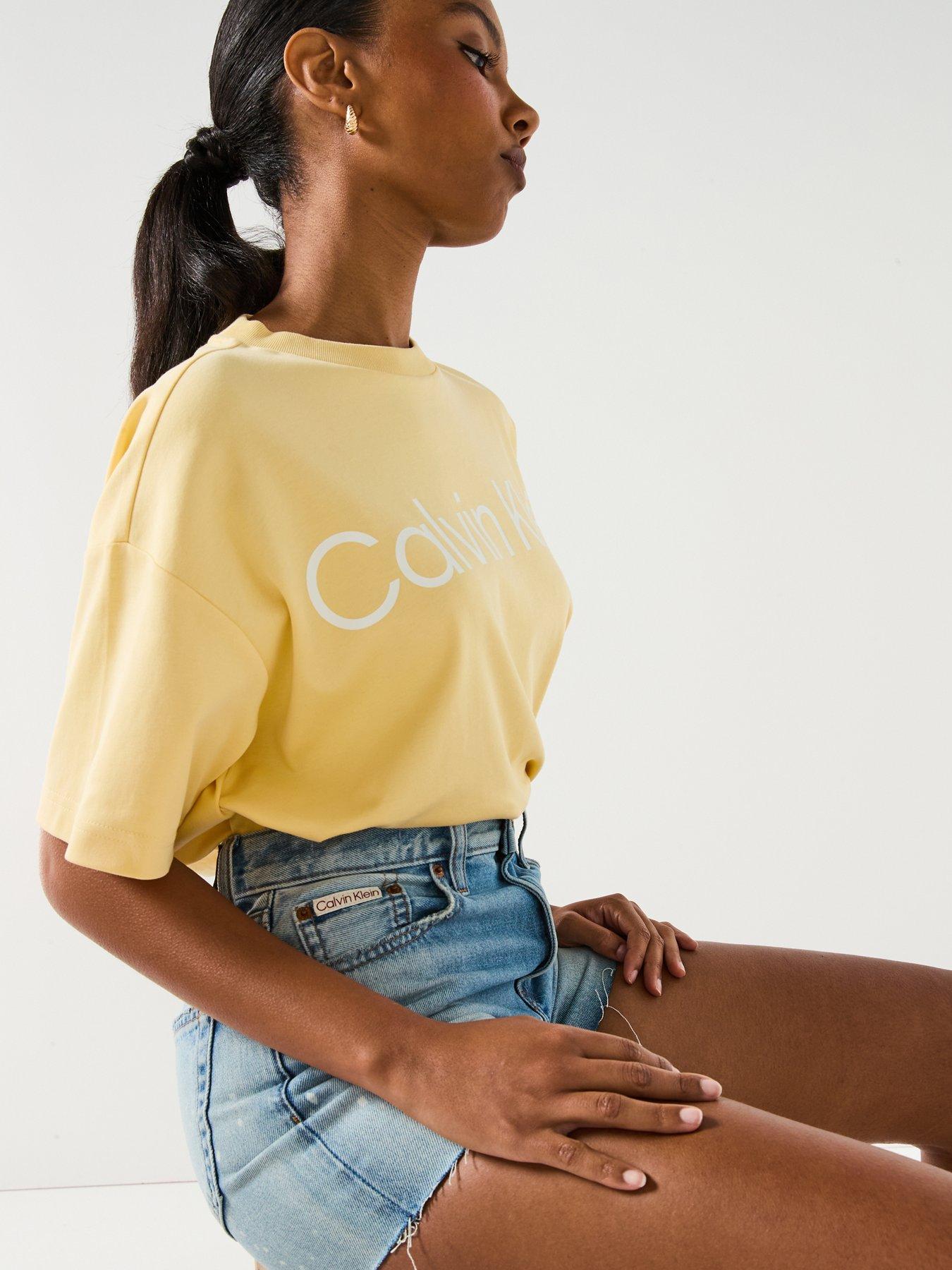 Image 5 of 5 of Calvin Klein Jeans Denim Shorts - Light Denim