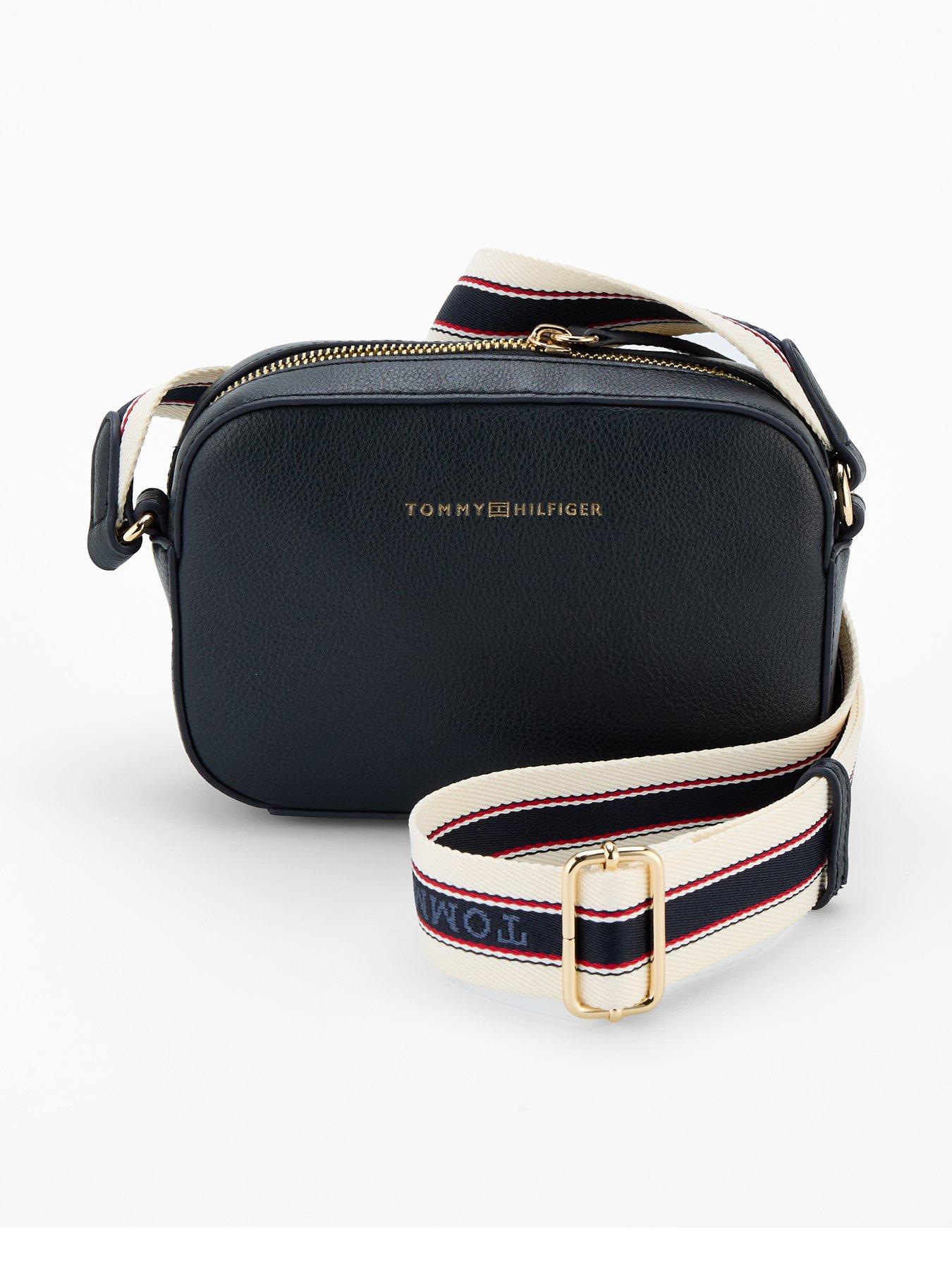 undefined Logo Strap Camera Bag - Space Blue