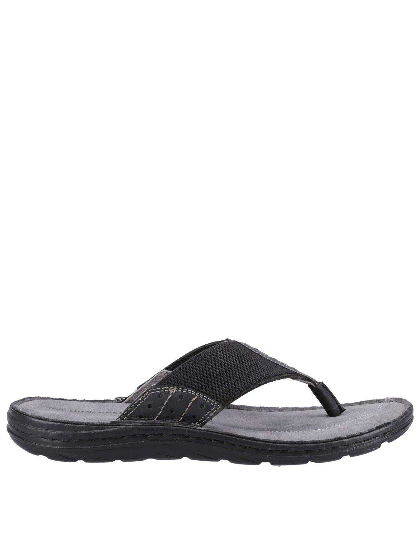 Image 1 of 5 of Hush Puppies Alan Toepost Flip Flops