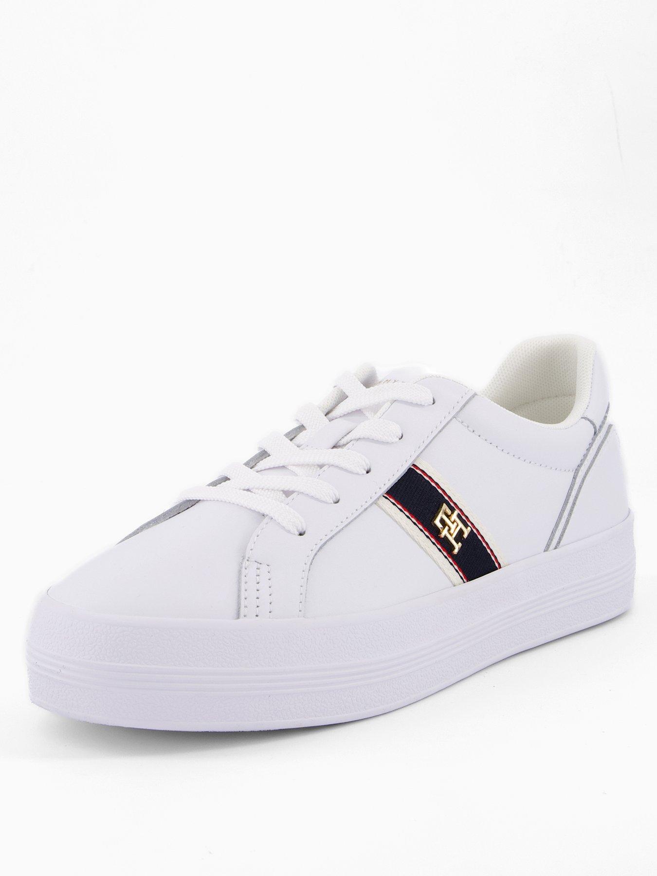 Tommy Hilfiger White Leather Men Sneaker main image 0