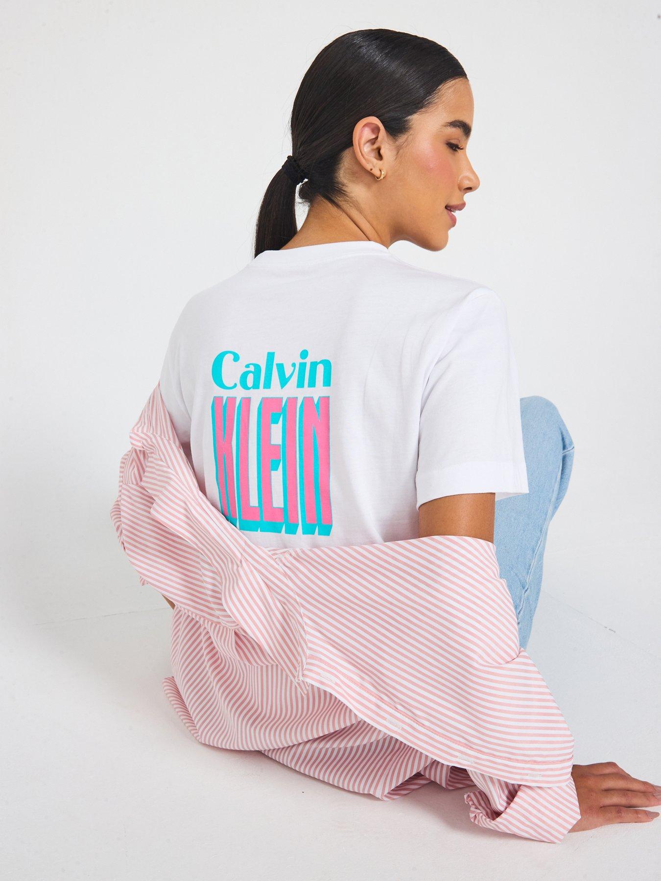 undefined Short Sleeve Boxy Fit Tee - White