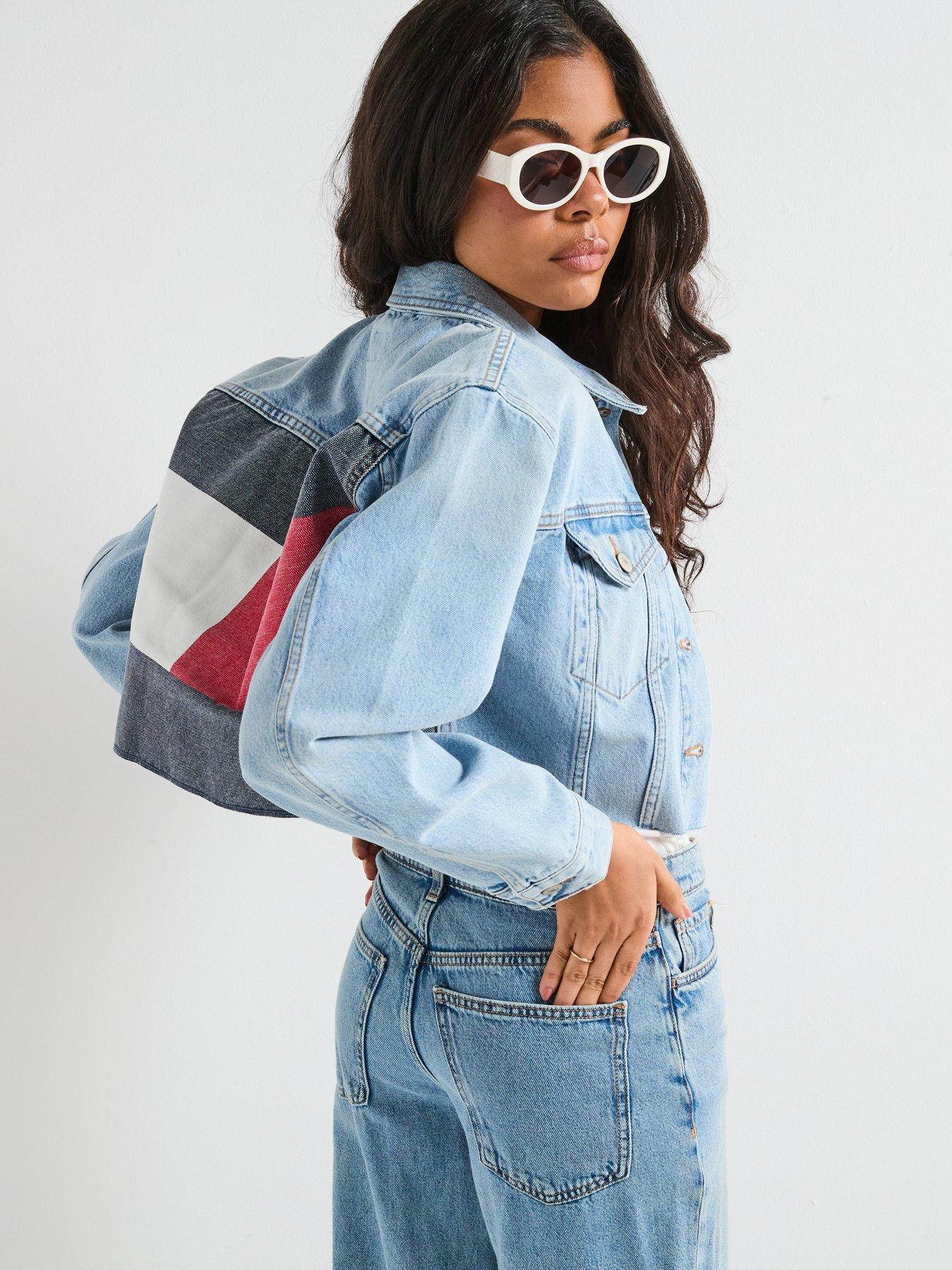 undefined Croppd Trckr Jkt Rwb Ext Ci6033 - Blue
