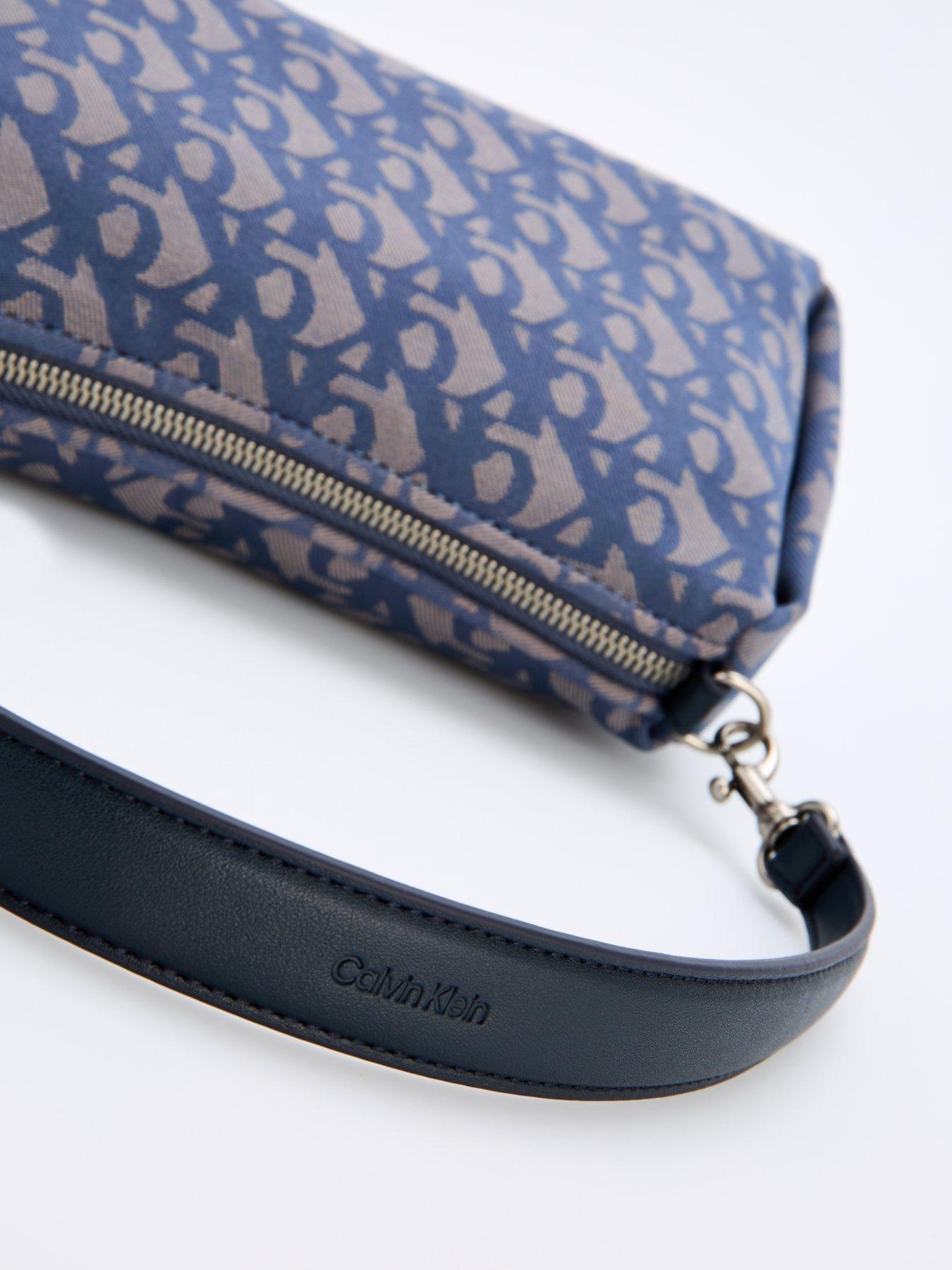Calvin Klein Jeans Ckj Monogram Small Shoulder Bag Blue/ Purple