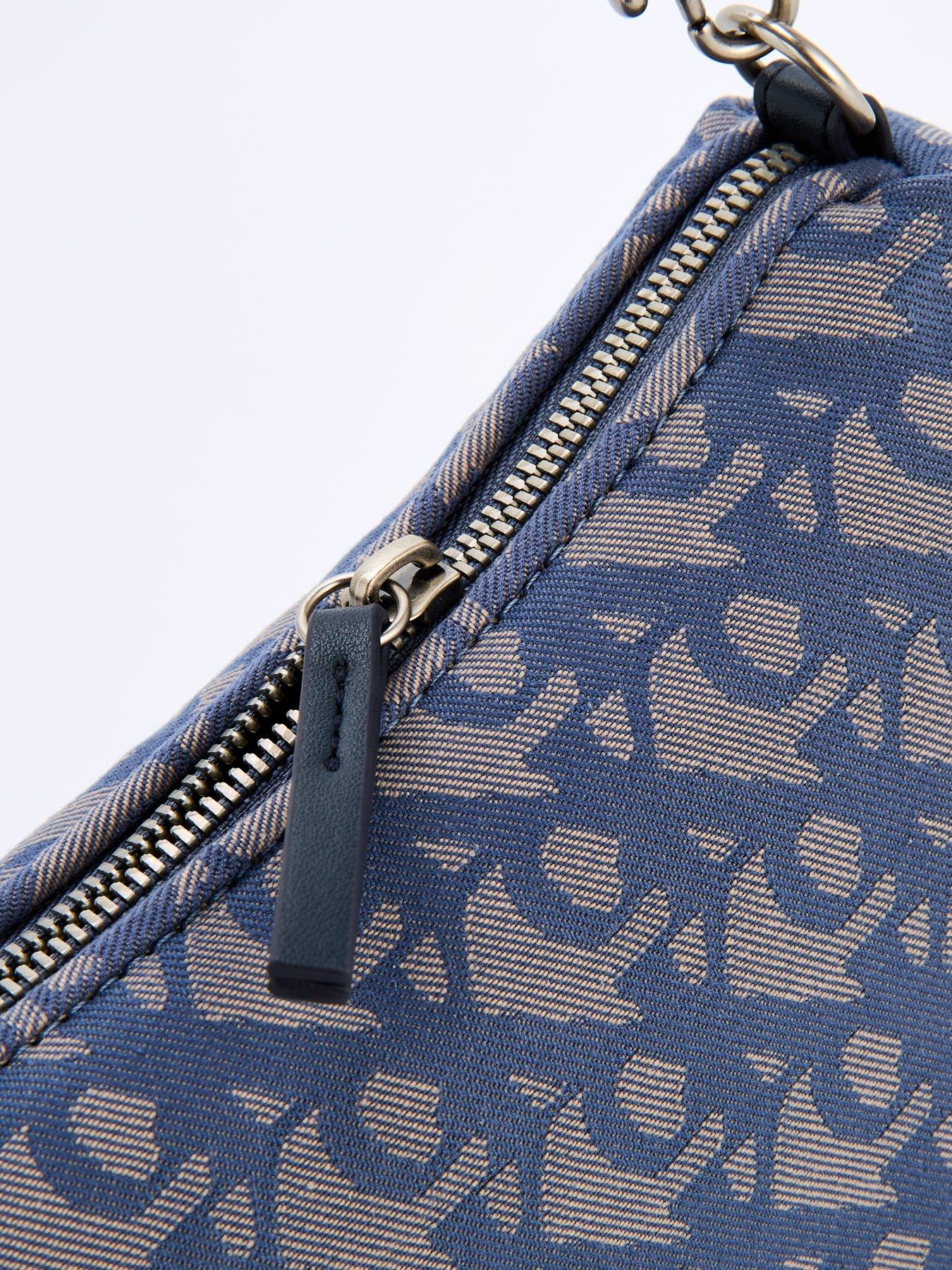 Calvin Klein Jeans Ckj Monogram Small Shoulder Bag Blue/ Purple