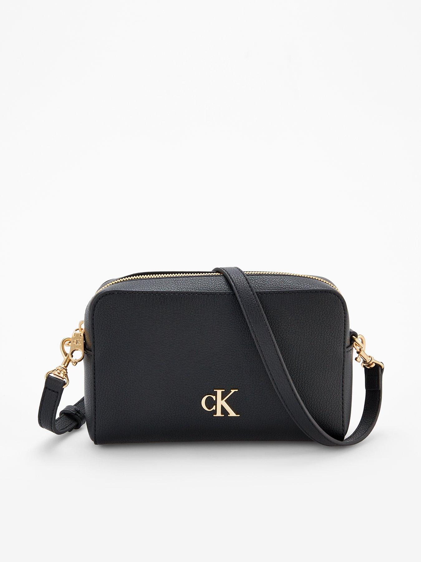 undefined Monogram Camera Bag & Black