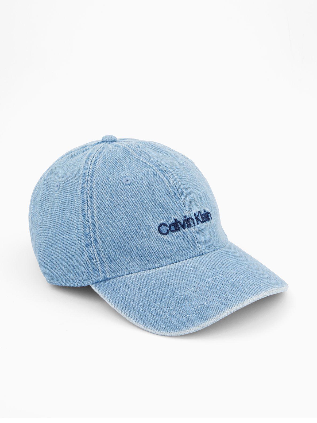 undefined Calvin Klein Denim Embroidery Cap & Blue