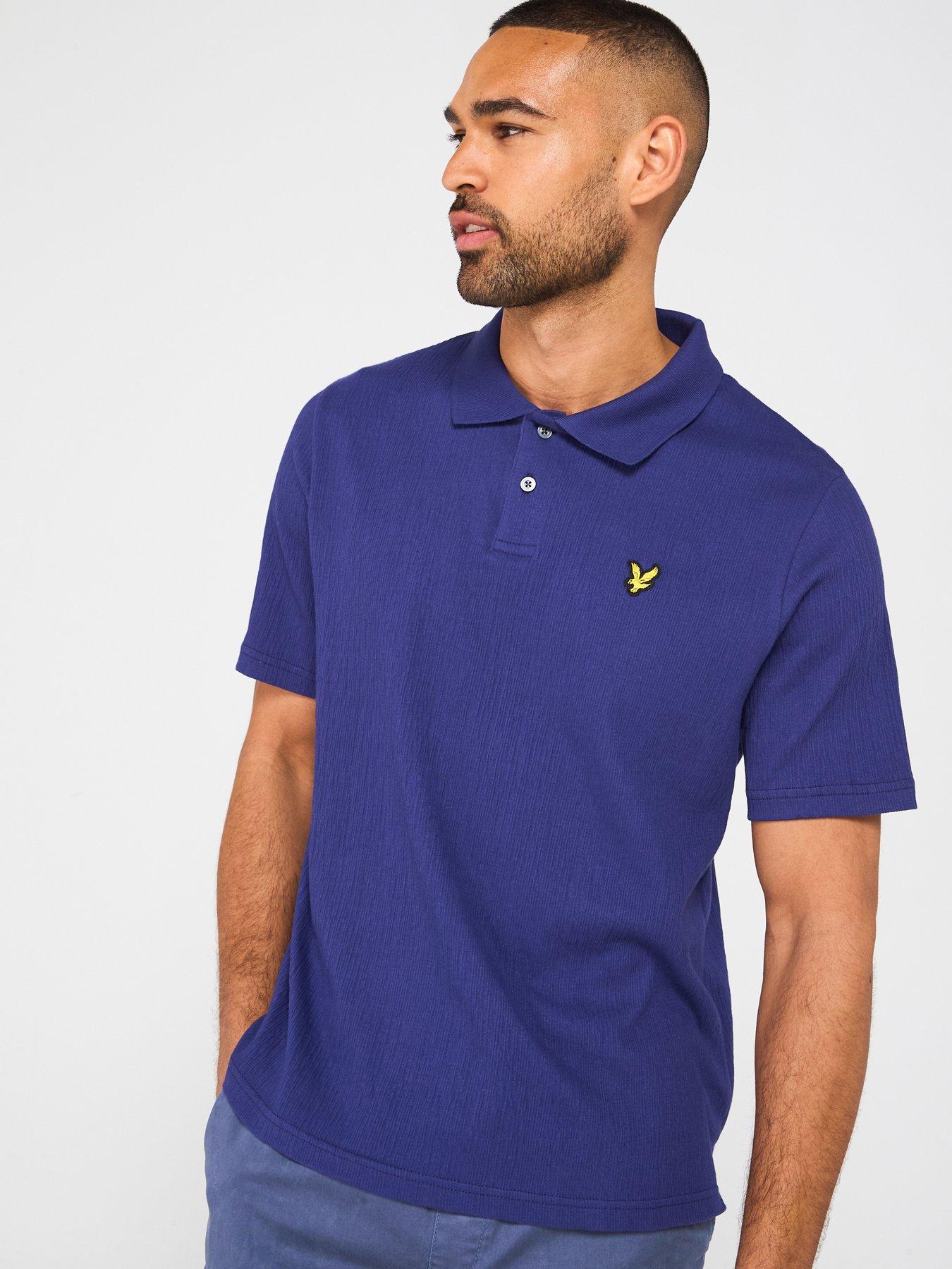 undefined Crepe Polo Shirt - Dark Purple