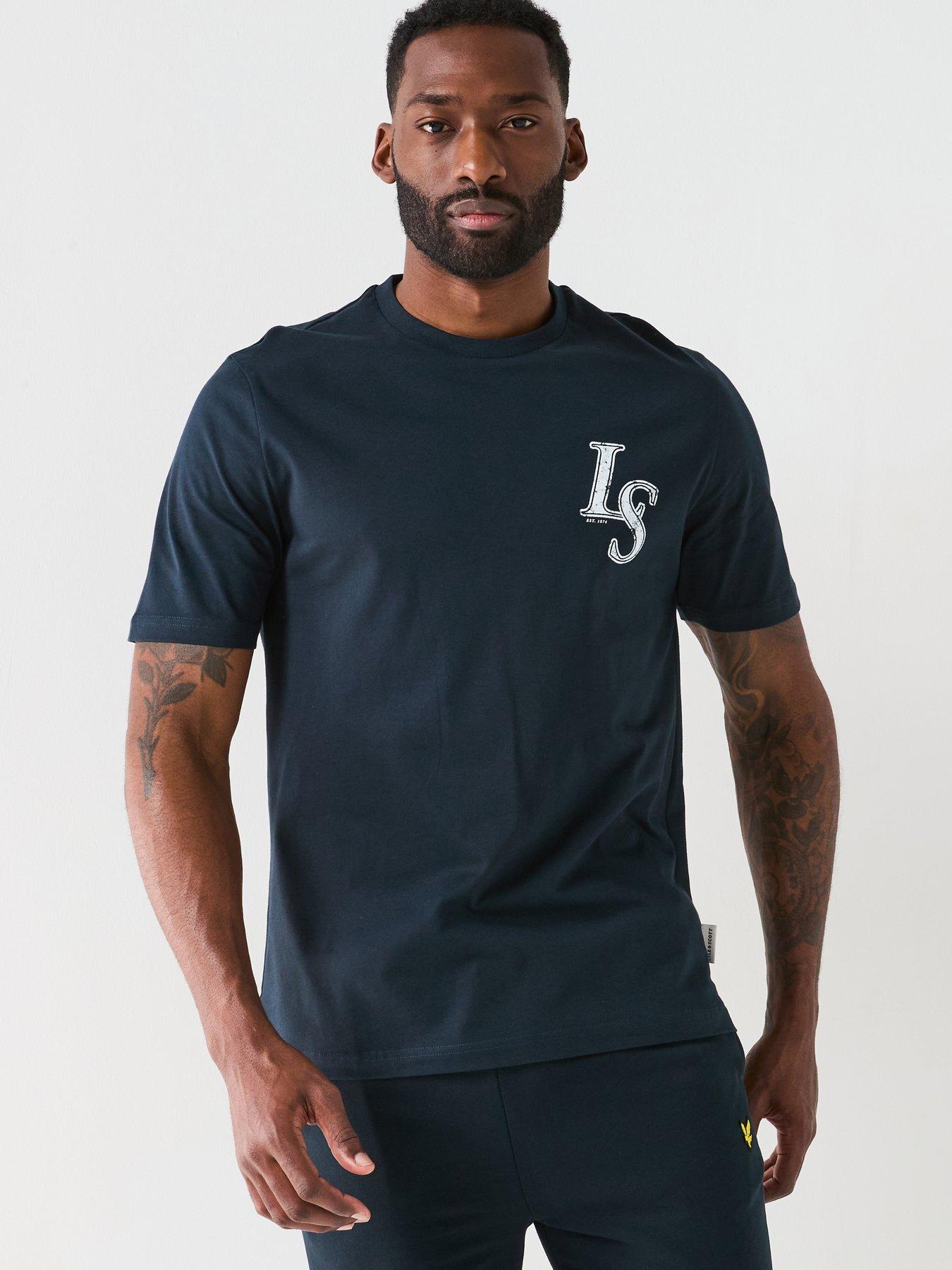 undefined Emblem Graphic T-Shirt - Navy