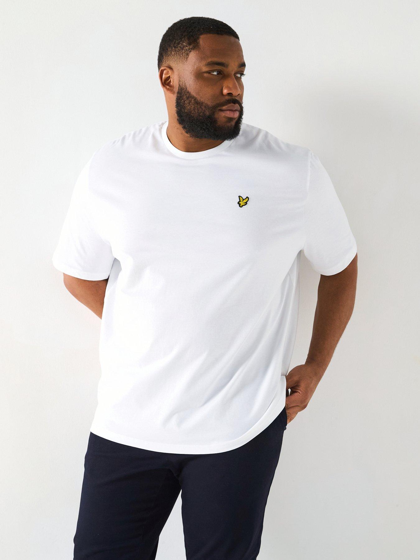 undefined Lyle  &  Scott Big  &  Tall Plain T-shirt -white