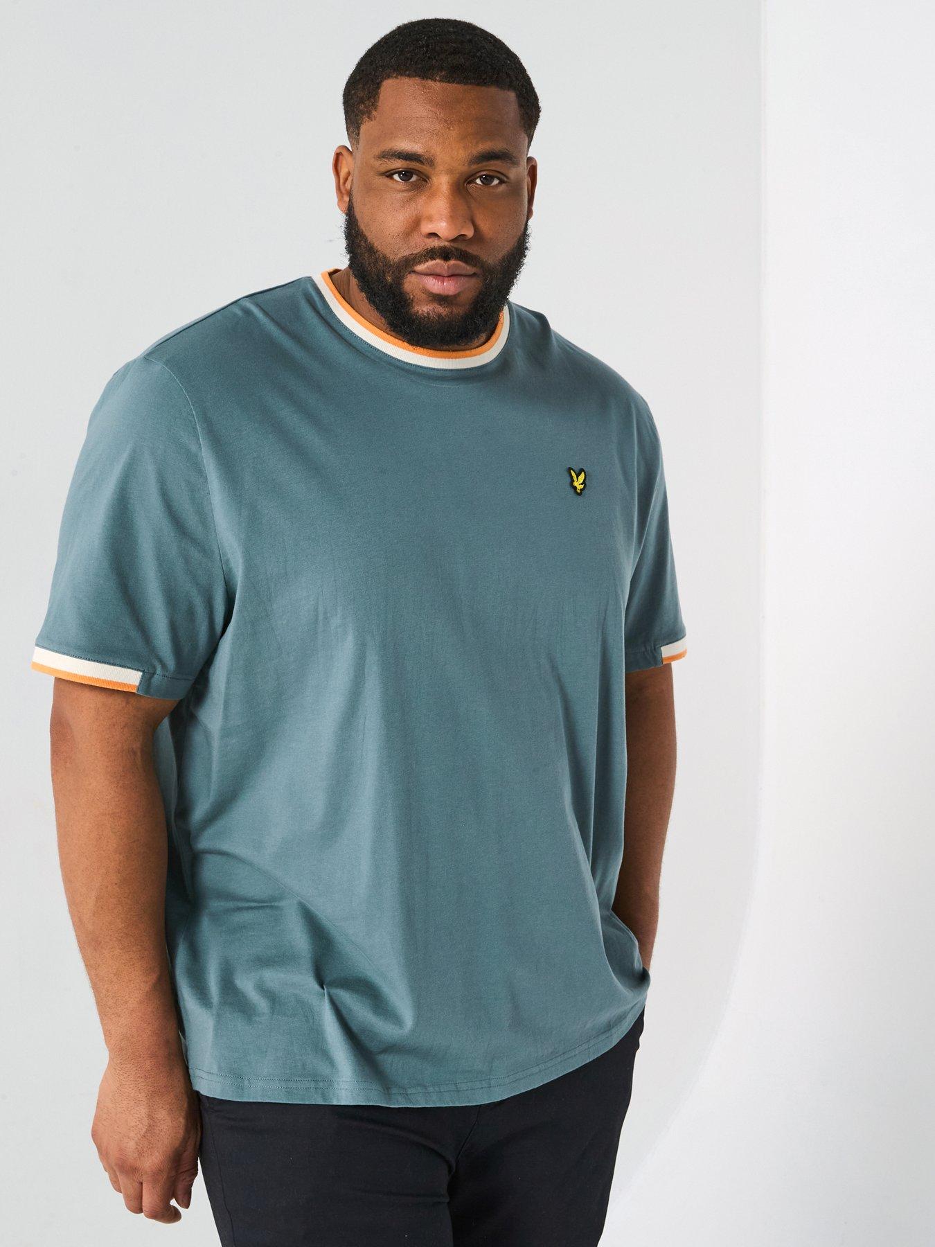 undefined Lyle  &  Scott Big  &  Tall Half Tipped T-shirt -green