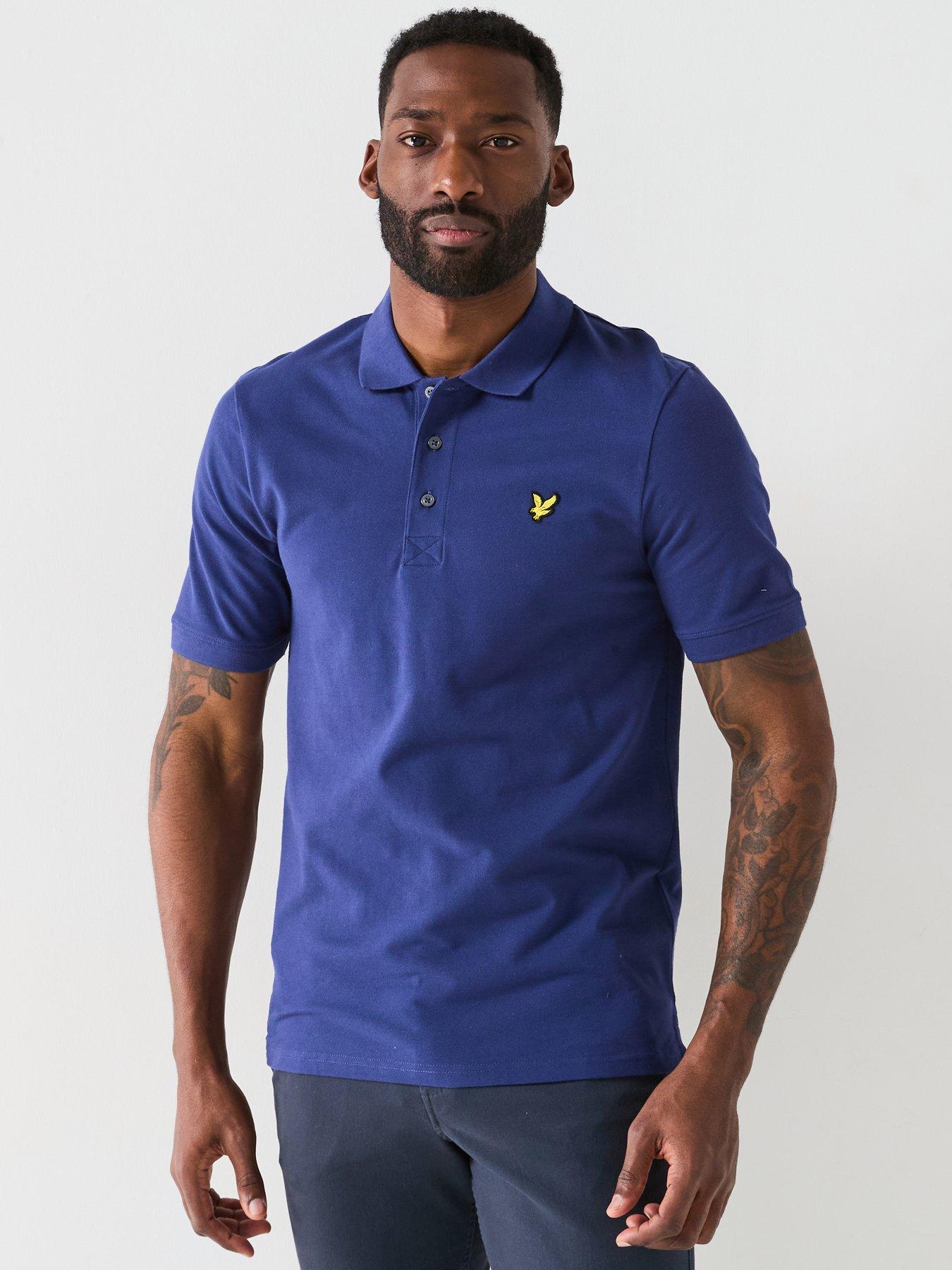 undefined Plain Polo Shirt - Dark Purple