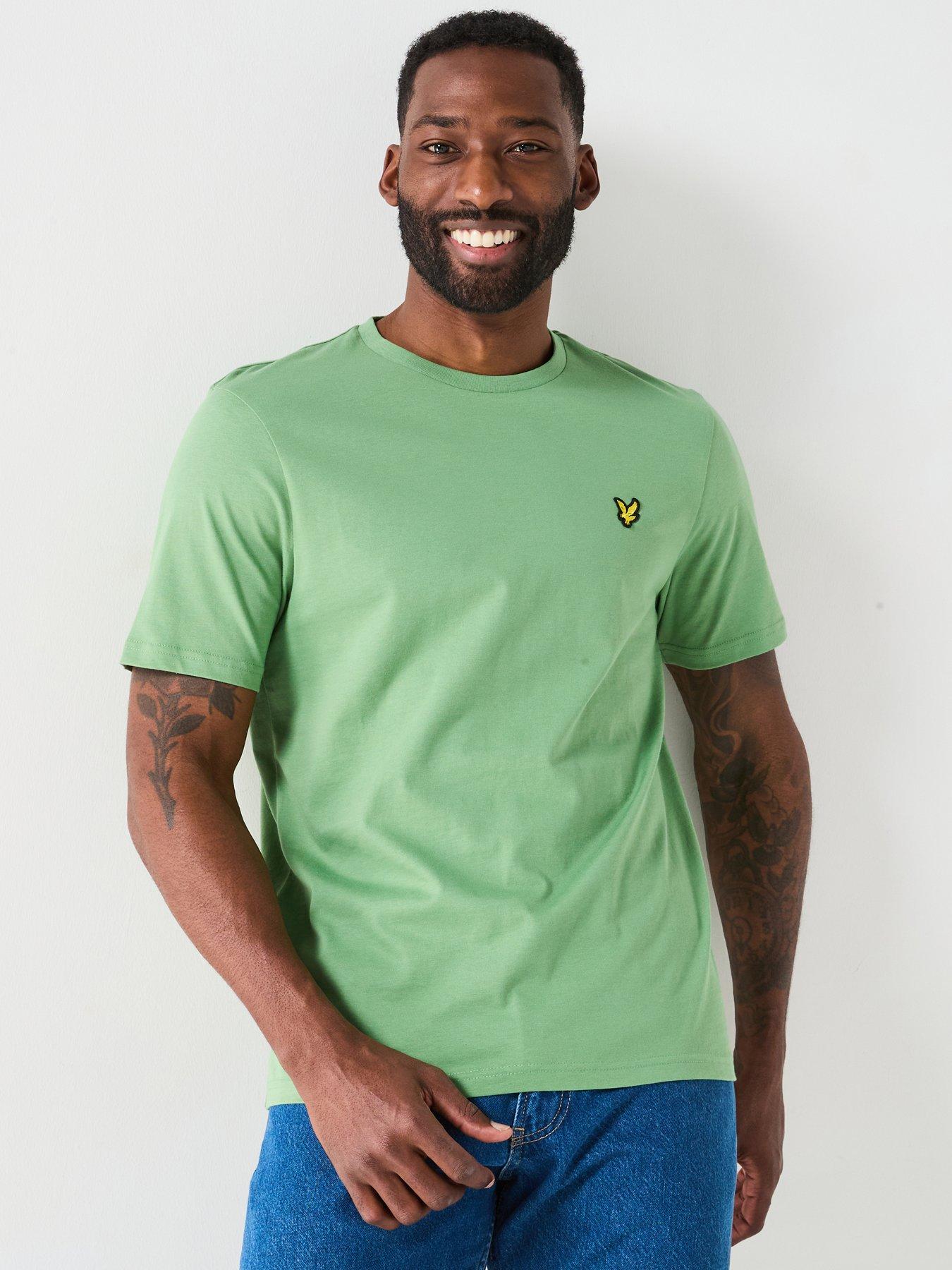 undefined Plain T-Shirt - Green