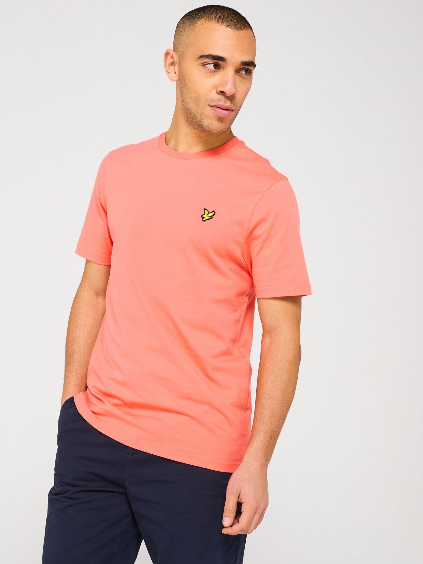 undefined Plain T-Shirt - Orange