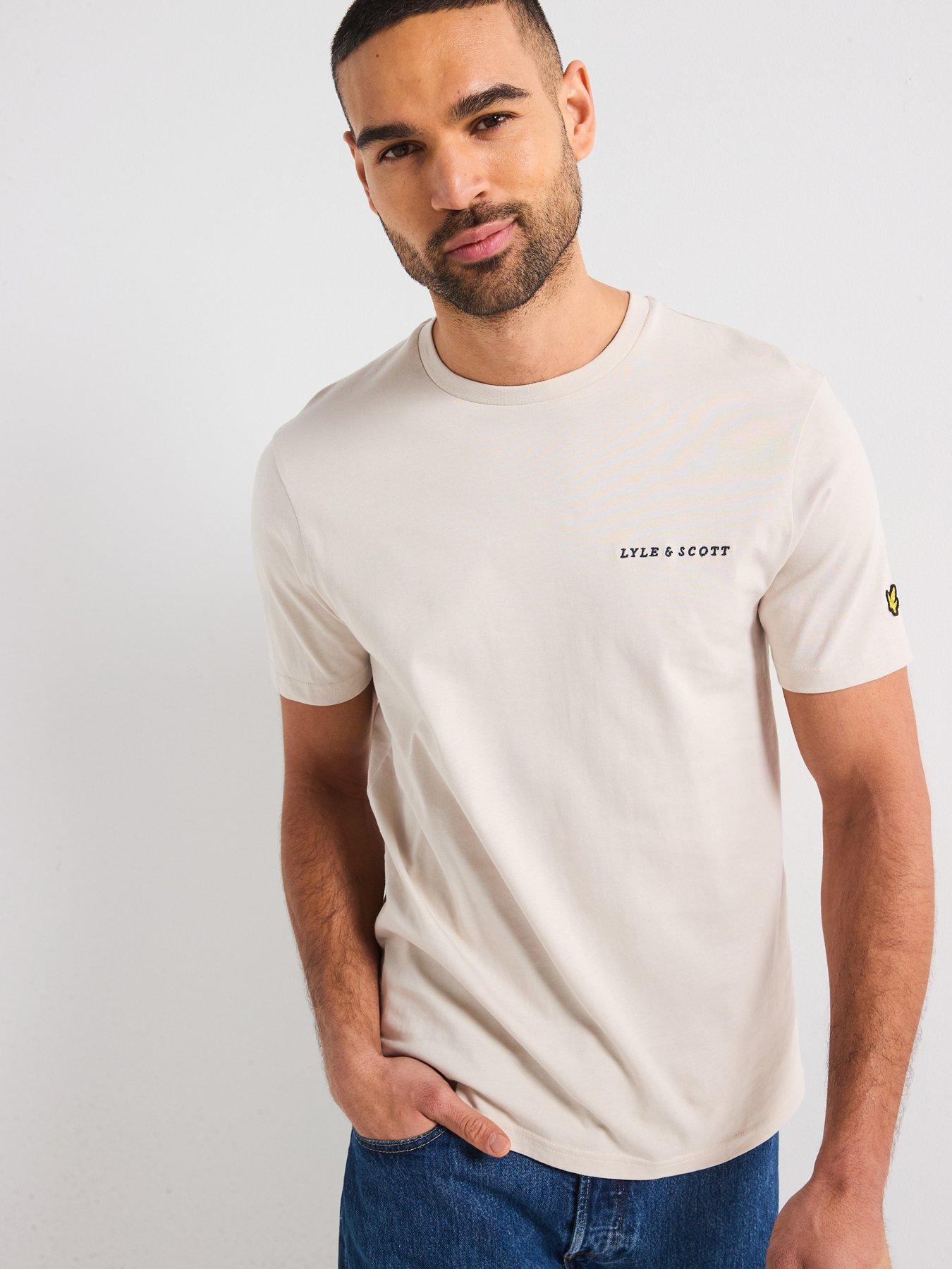 undefined Embroidered T-Shirt - Cream