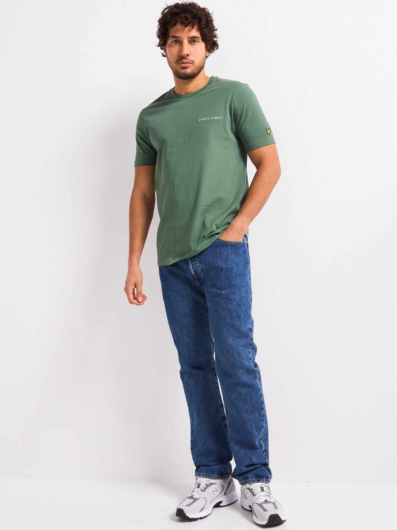 Image 3 of 4 of Lyle & Scott Embroidered T-Shirt - Green