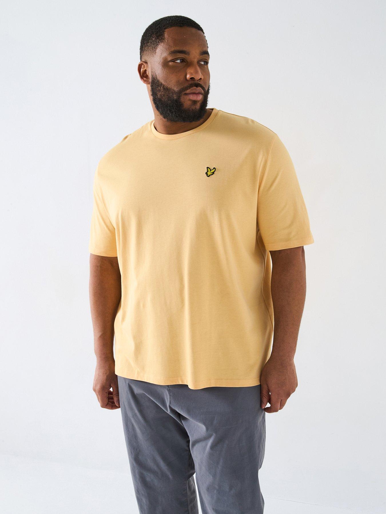 undefined Lyle  &  Scott Big  &  Tall Plain T-shirt -orange