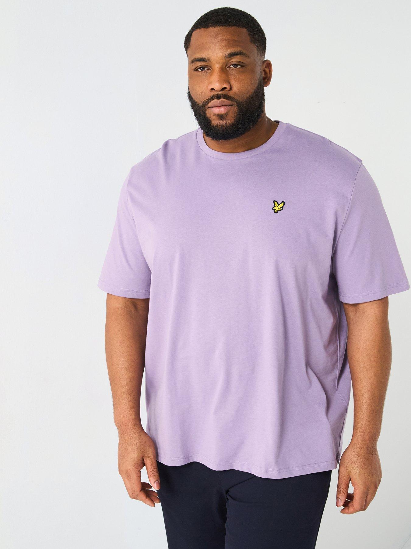undefined Lyle  &  Scott Big  &  Tall Plain T-shirt -purple