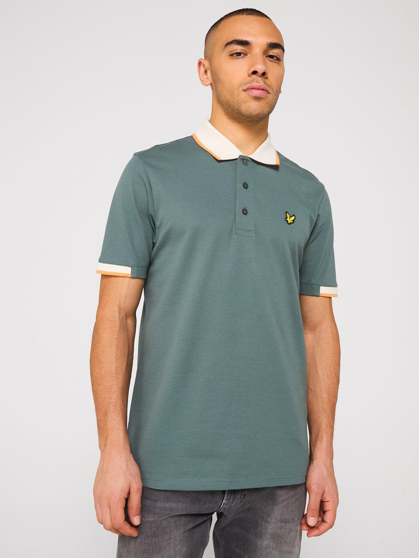 undefined Half Tipped Polo Shirt - Green