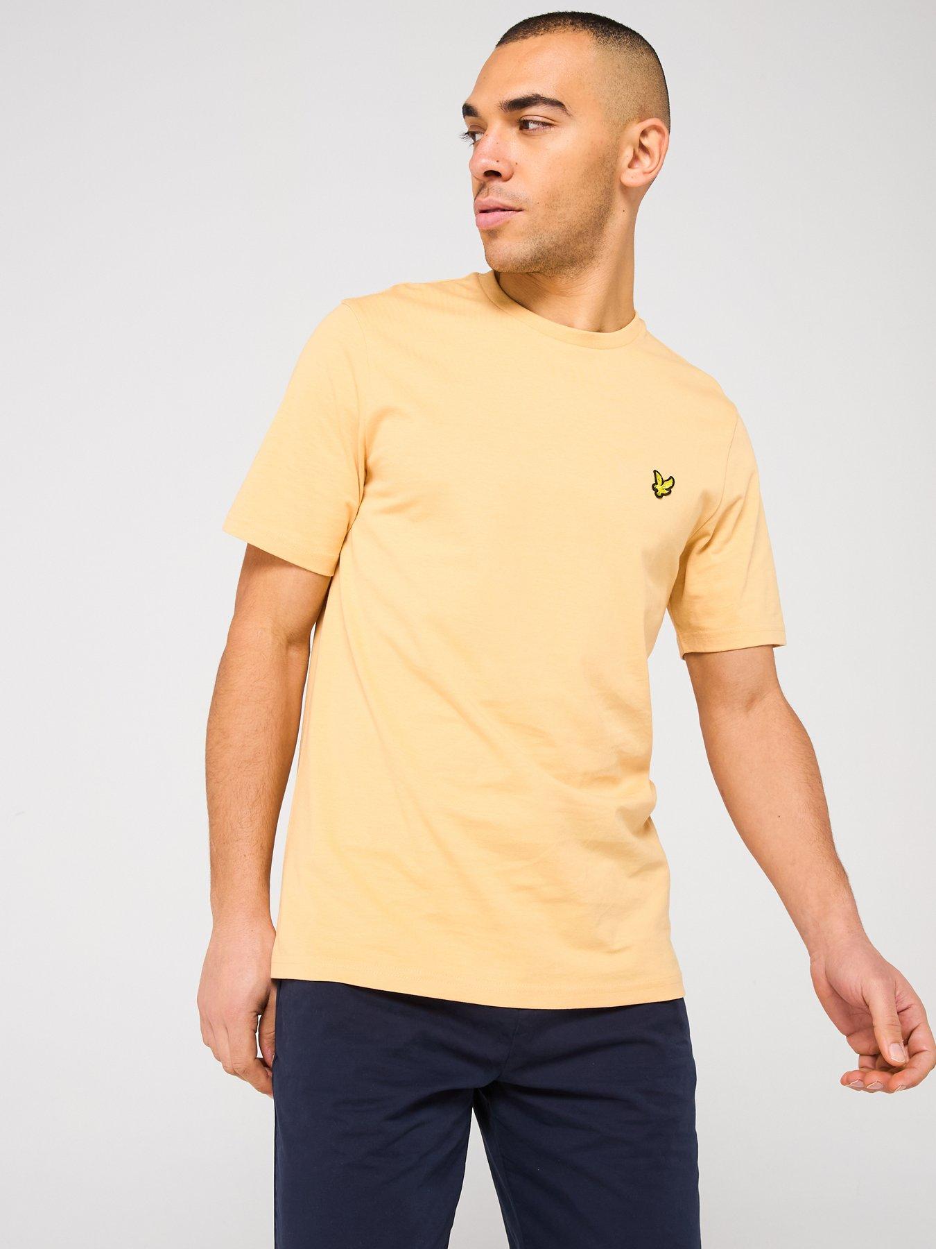 undefined Plain T-Shirt - Orange